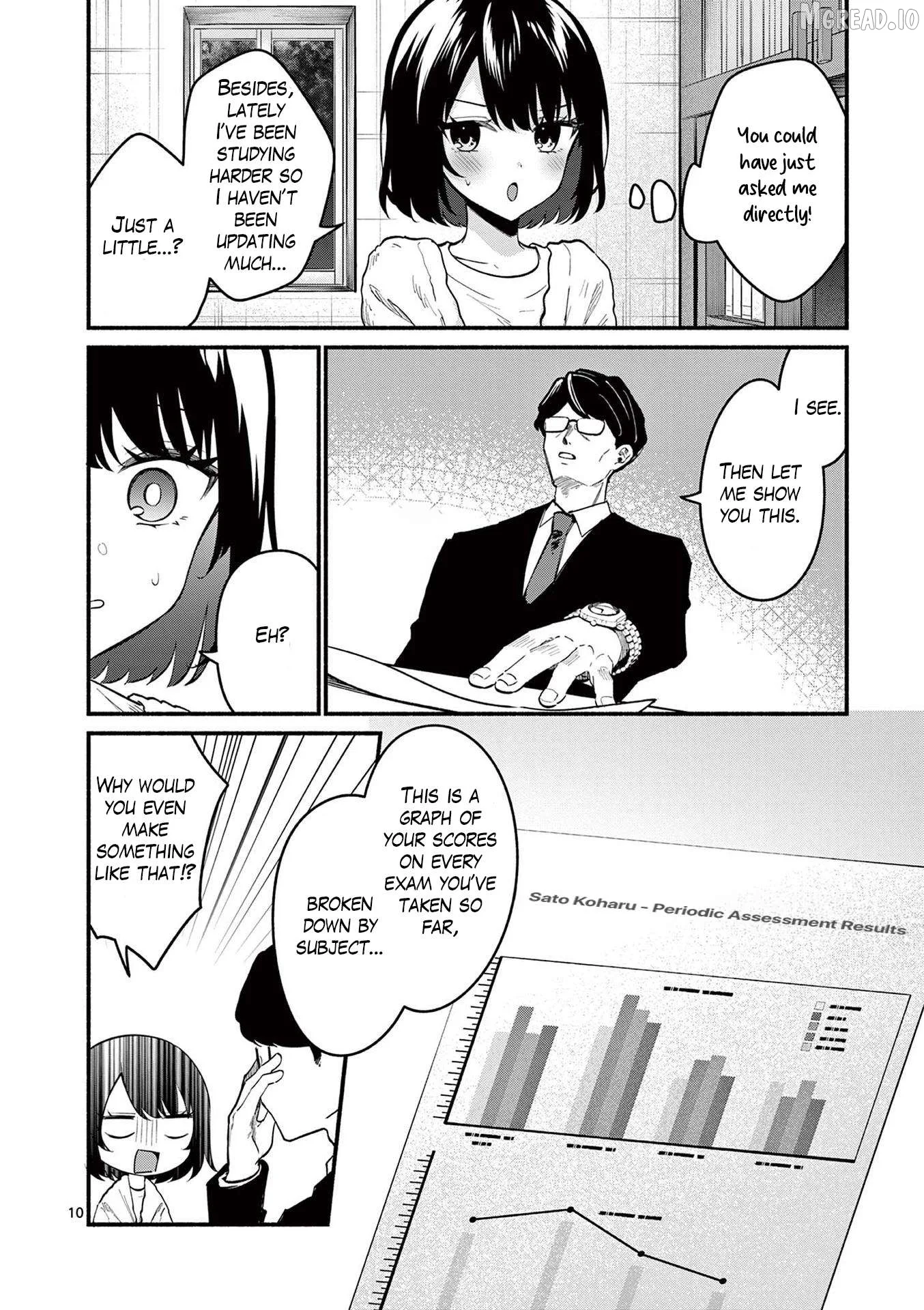 Shiotaiou no Sato-san ga Ore ni dake Amai Chapter 82 page 10