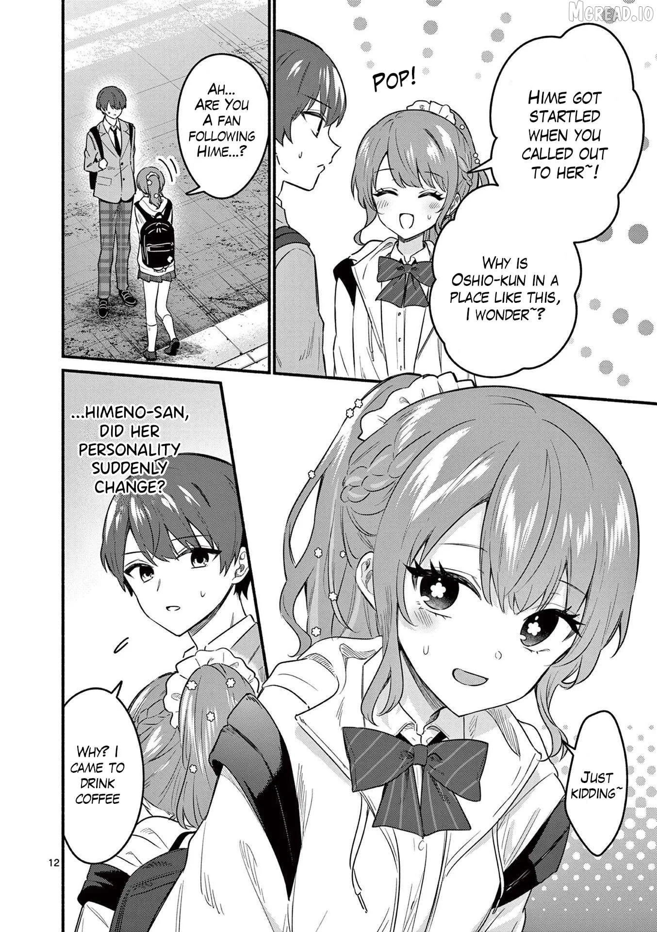Shiotaiou no Sato-san ga Ore ni dake Amai Chapter 83 page 12