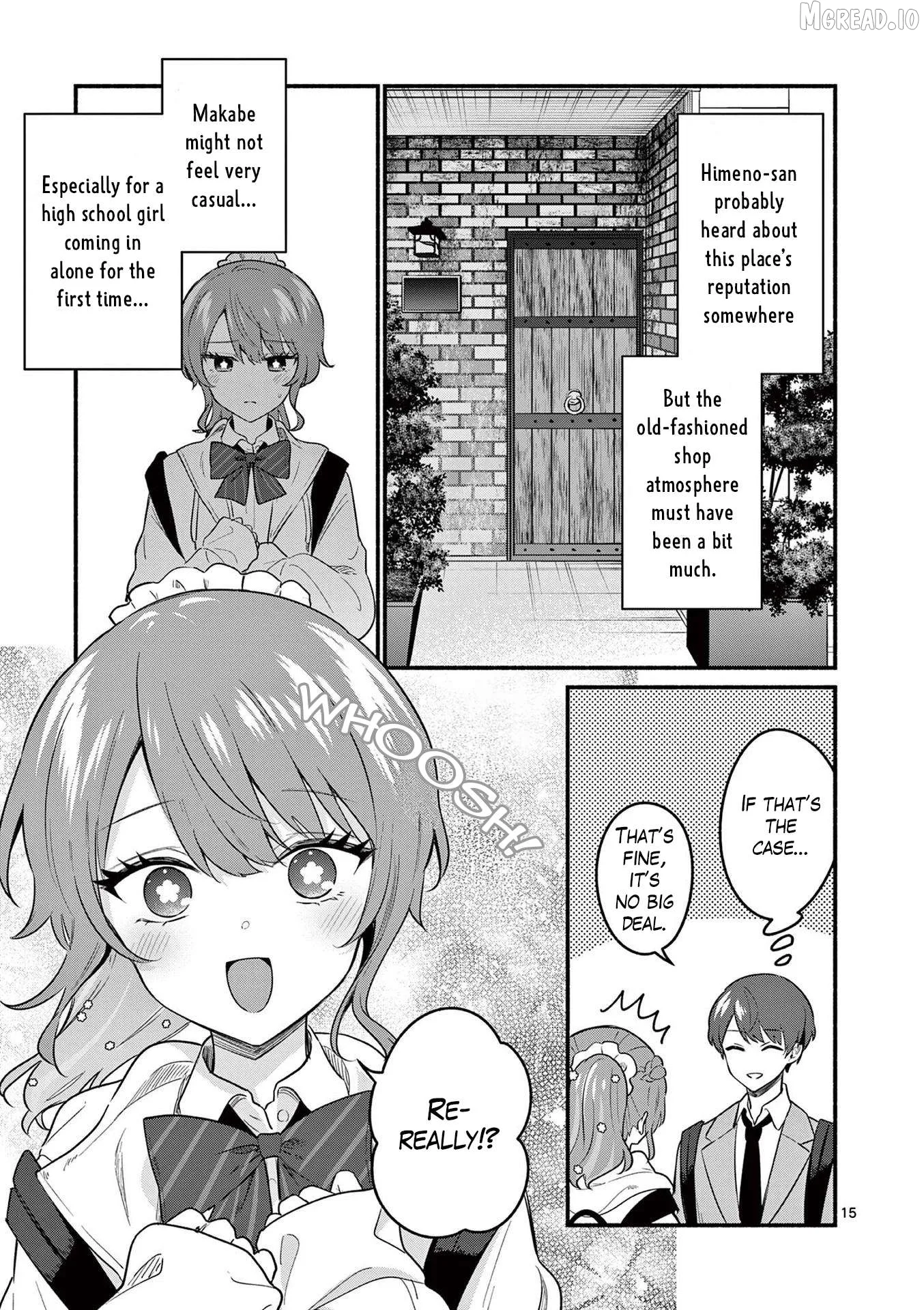 Shiotaiou no Sato-san ga Ore ni dake Amai Chapter 83 page 15