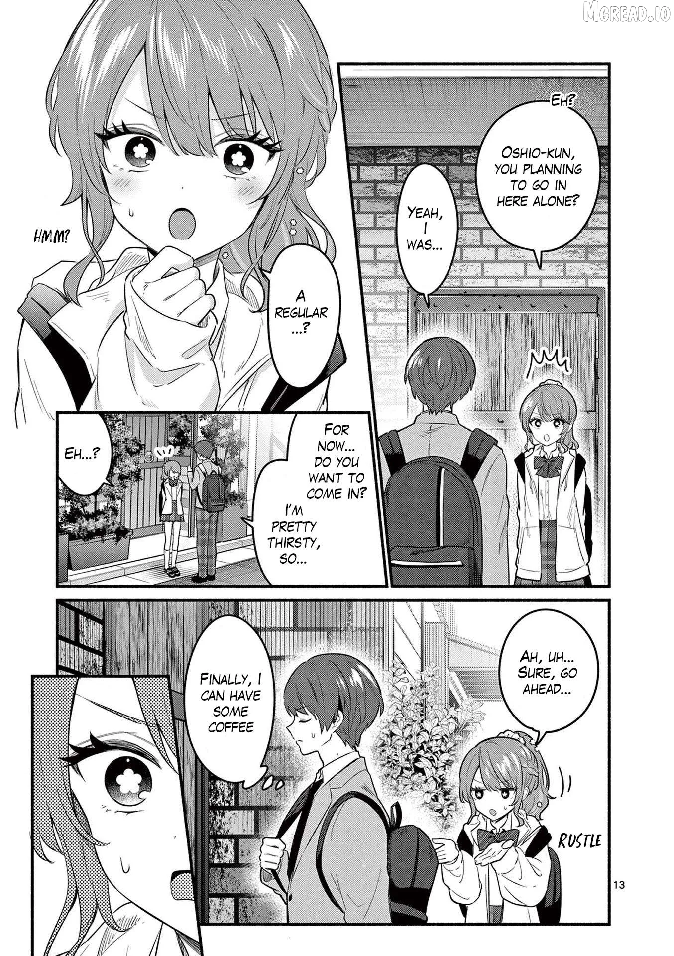 Shiotaiou no Sato-san ga Ore ni dake Amai Chapter 83 page 13