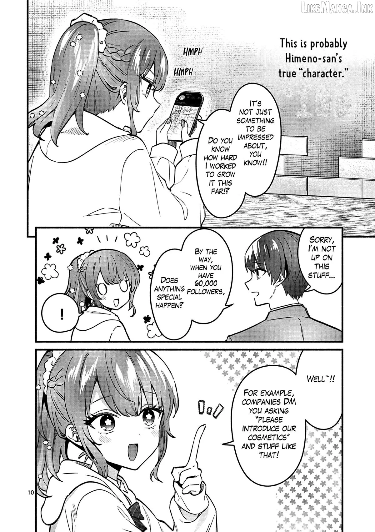 Shiotaiou no Sato-san ga Ore ni dake Amai Chapter 84 page 10