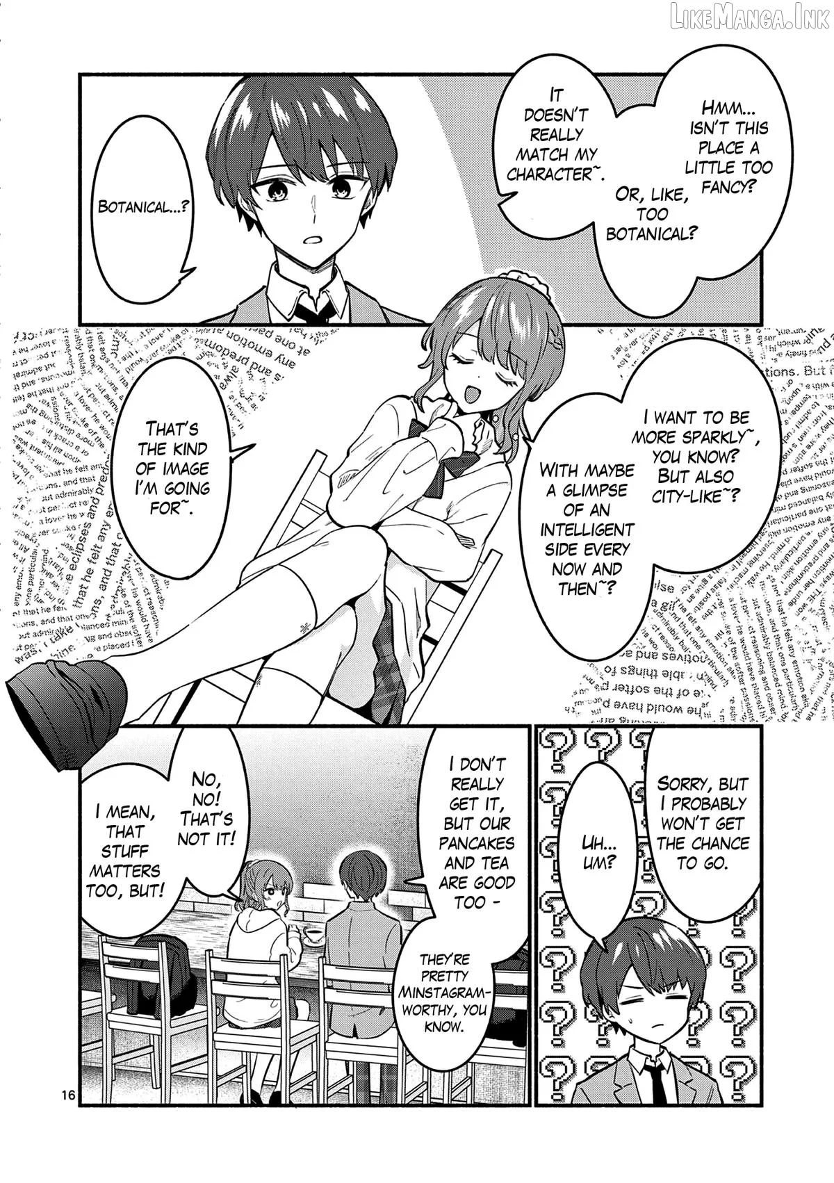 Shiotaiou no Sato-san ga Ore ni dake Amai Chapter 84 page 16