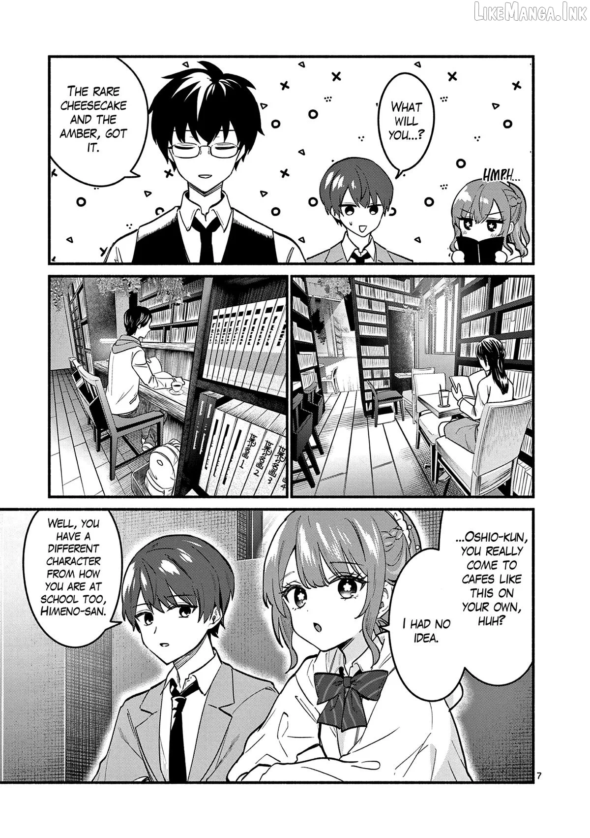 Shiotaiou no Sato-san ga Ore ni dake Amai Chapter 84 page 7