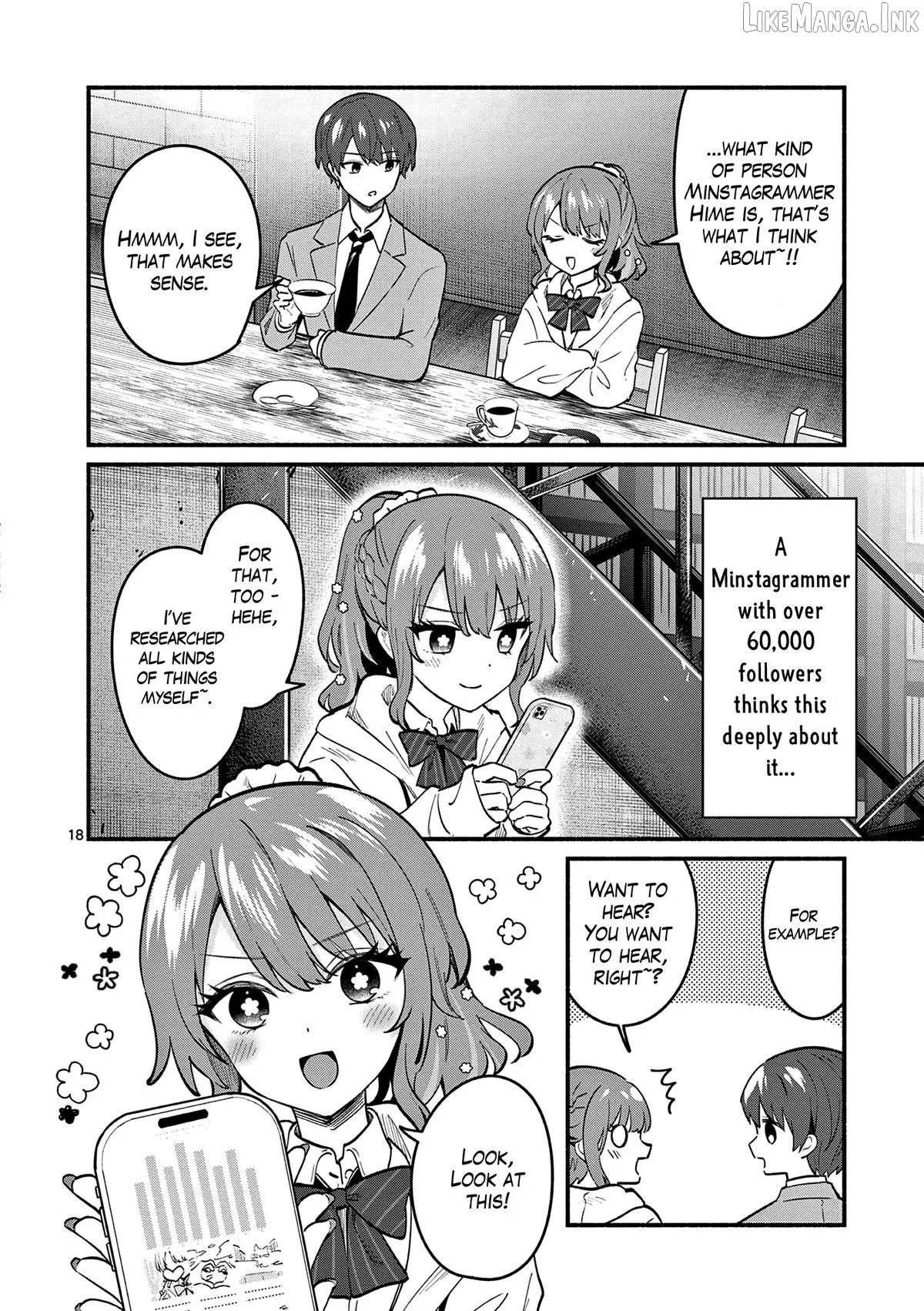 Shiotaiou no Sato-san ga Ore ni dake Amai Chapter 84 page 18