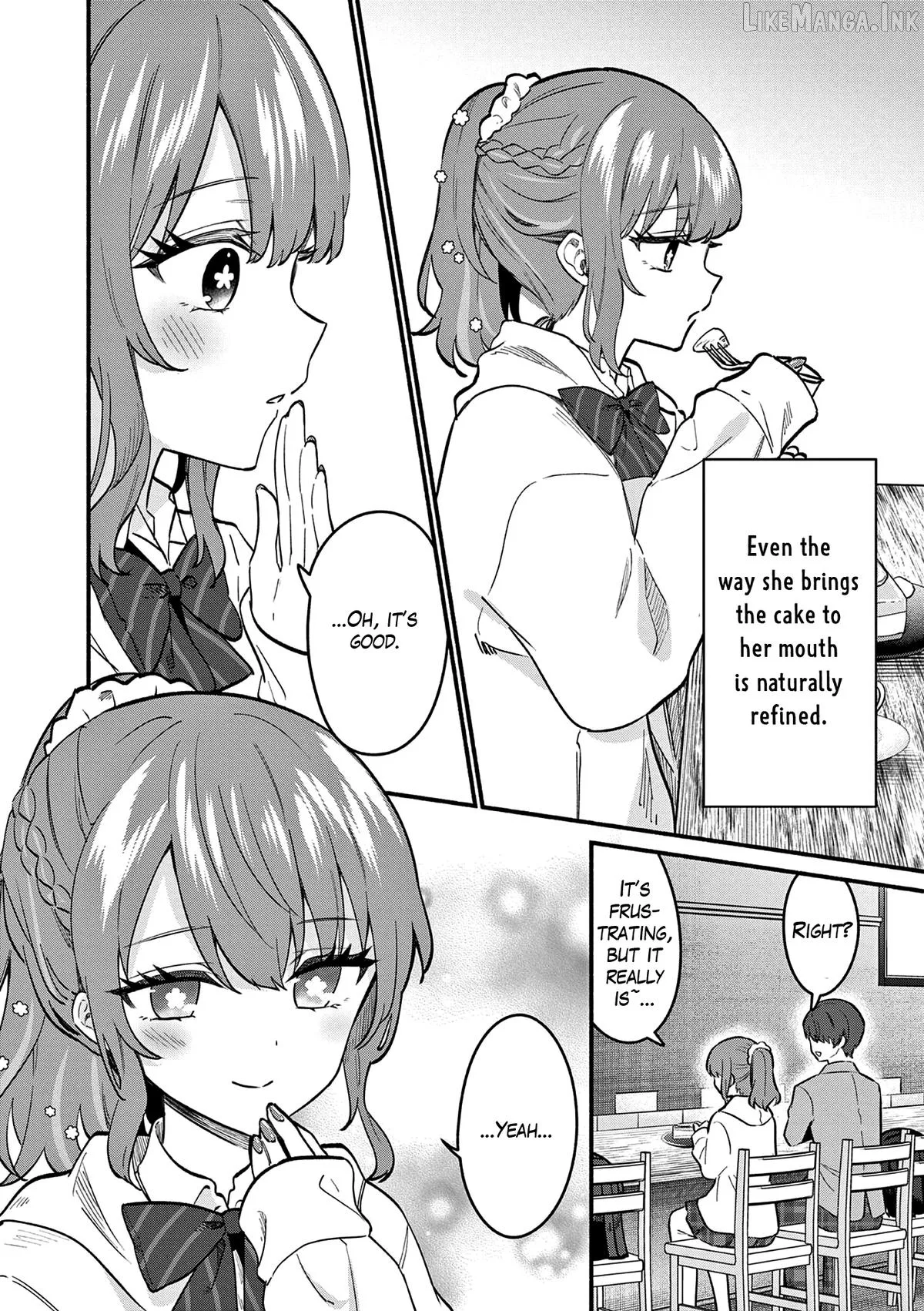 Shiotaiou no Sato-san ga Ore ni dake Amai Chapter 84 page 14