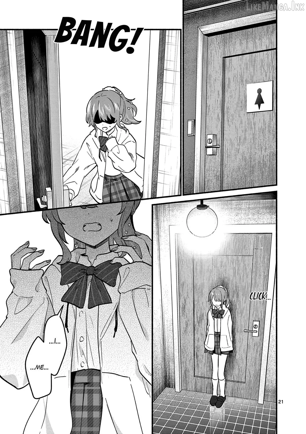 Shiotaiou no Sato-san ga Ore ni dake Amai Chapter 84 page 21