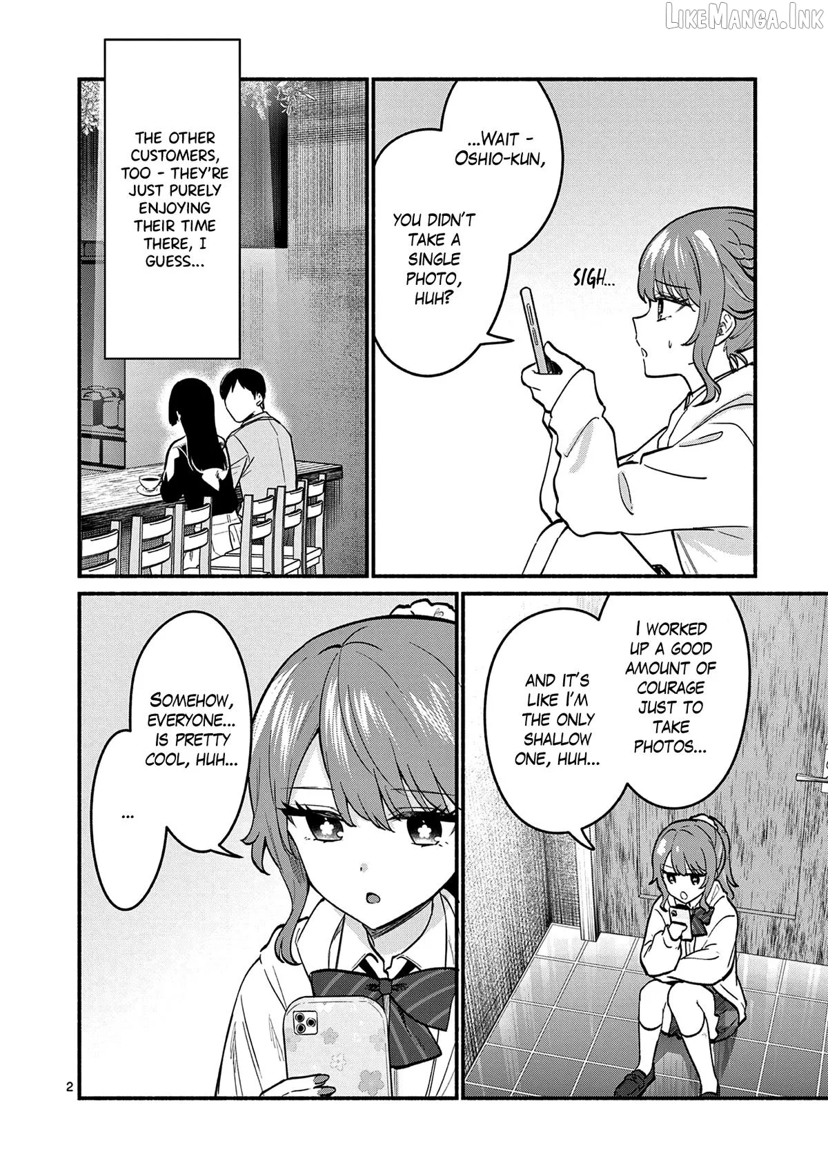 Shiotaiou no Sato-san ga Ore ni dake Amai Chapter 85 page 2