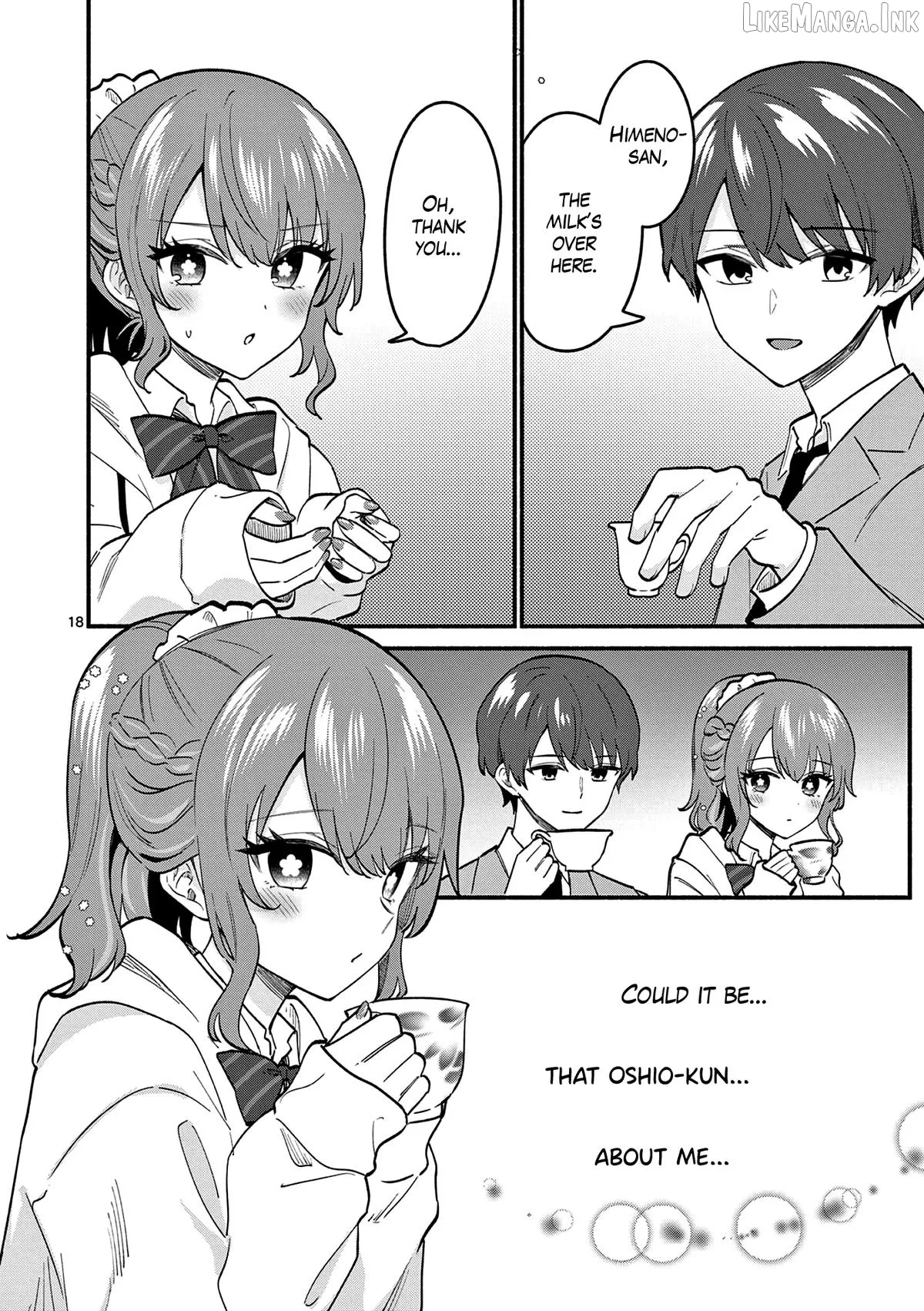 Shiotaiou no Sato-san ga Ore ni dake Amai Chapter 85 page 18