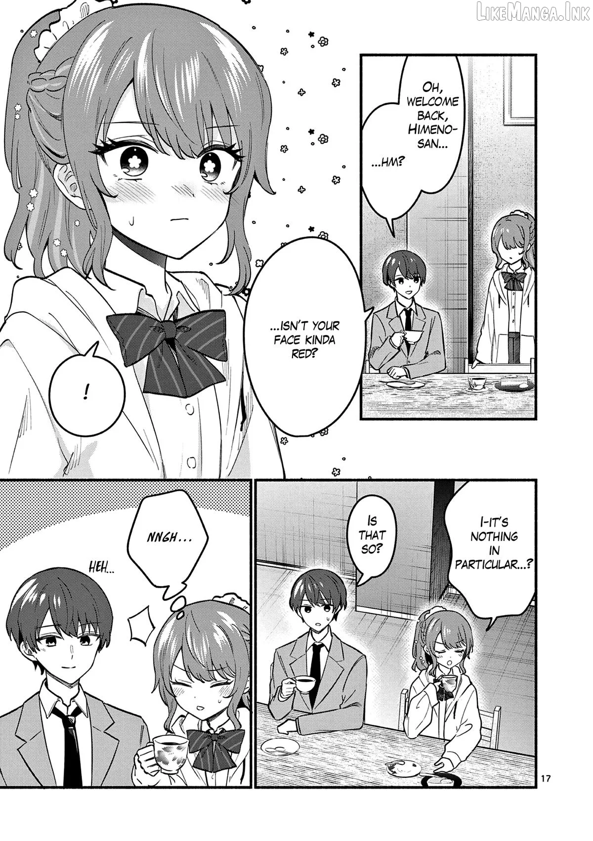 Shiotaiou no Sato-san ga Ore ni dake Amai Chapter 85 page 17