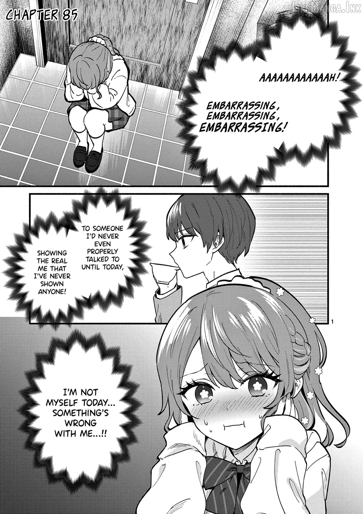 Shiotaiou no Sato-san ga Ore ni dake Amai Chapter 85 page 1