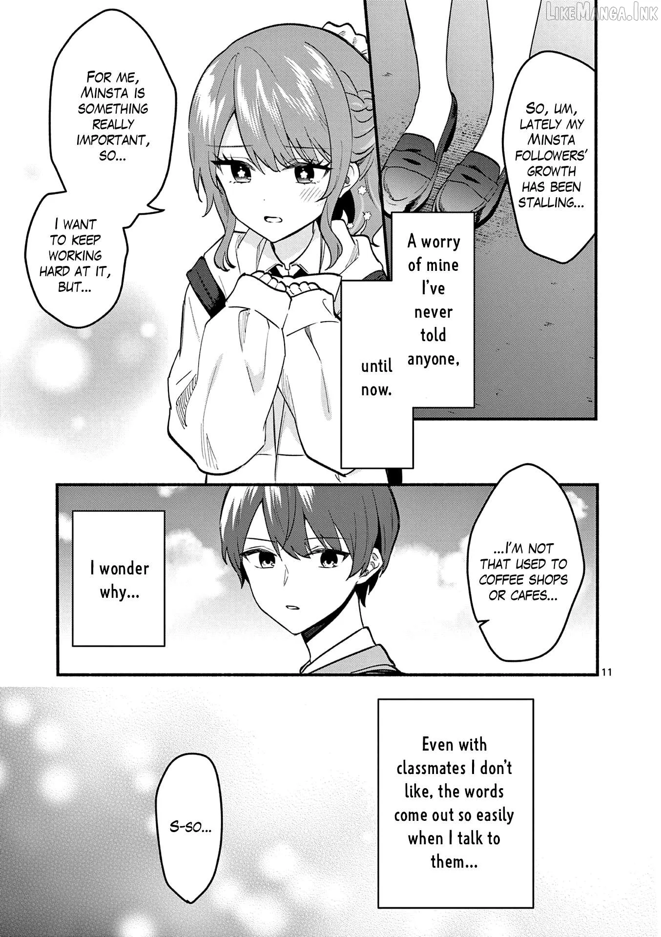 Shiotaiou no Sato-san ga Ore ni dake Amai Chapter 86 page 11