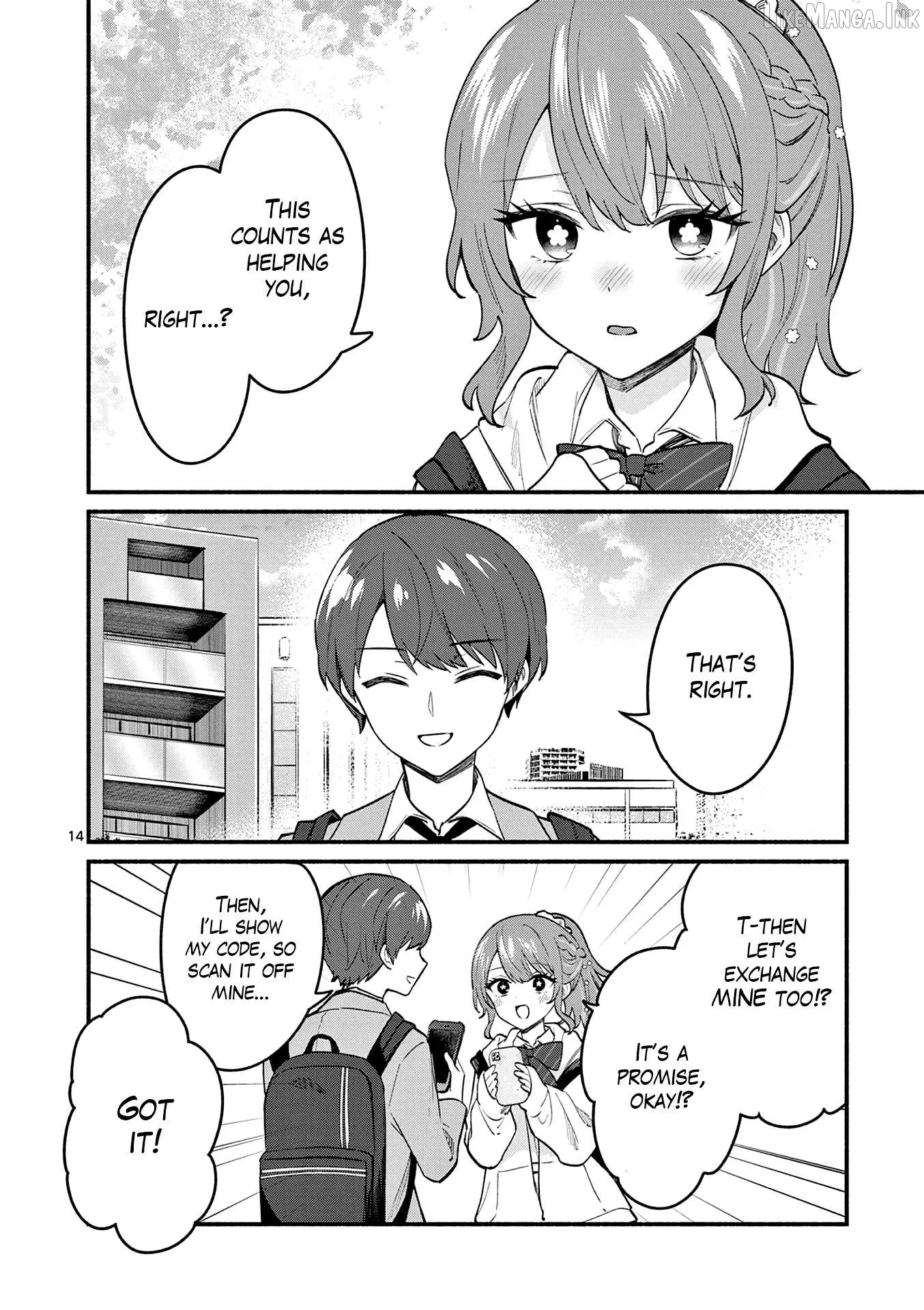 Shiotaiou no Sato-san ga Ore ni dake Amai Chapter 86 page 14