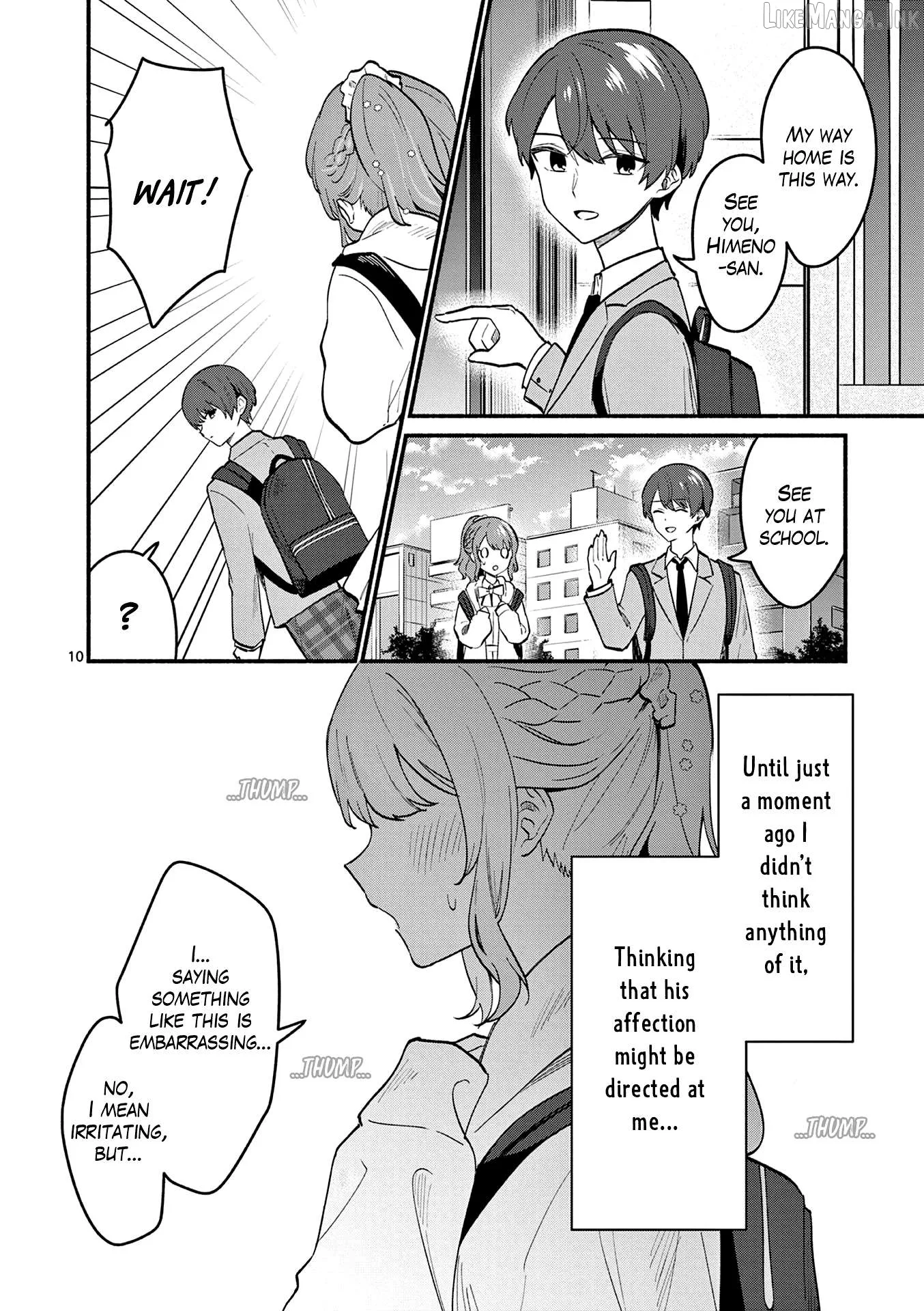 Shiotaiou no Sato-san ga Ore ni dake Amai Chapter 86 page 10