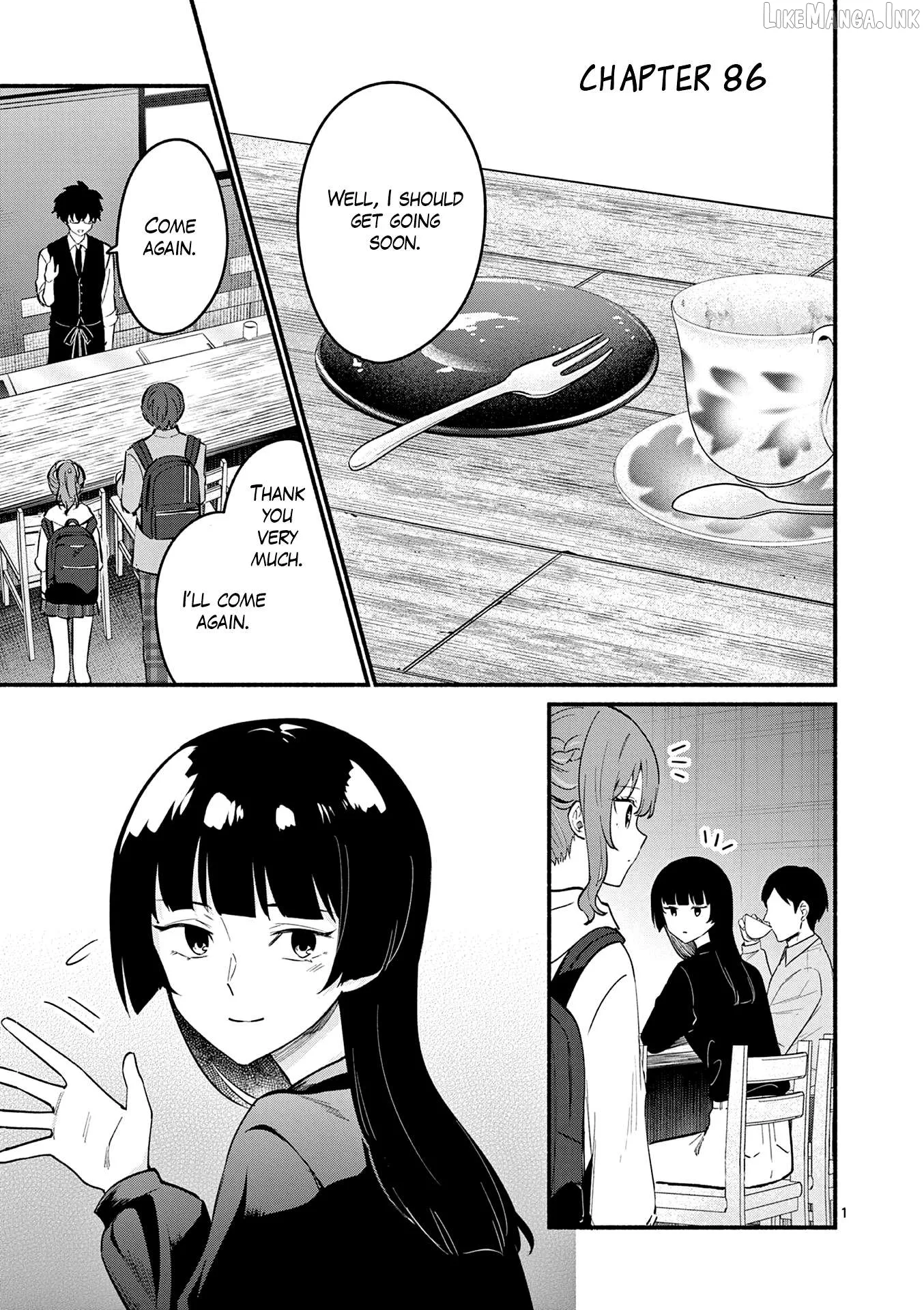 Shiotaiou no Sato-san ga Ore ni dake Amai Chapter 86 page 1
