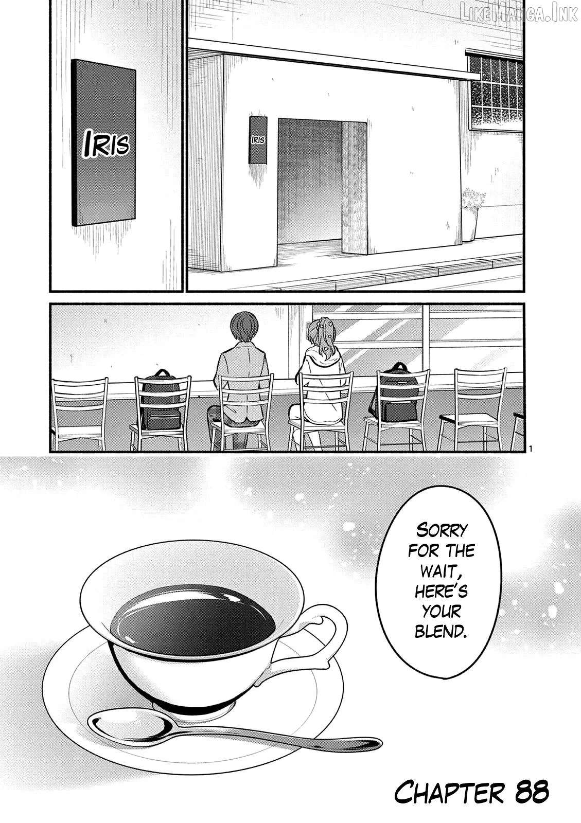 Shiotaiou no Sato-san ga Ore ni dake Amai Chapter 88 page 1