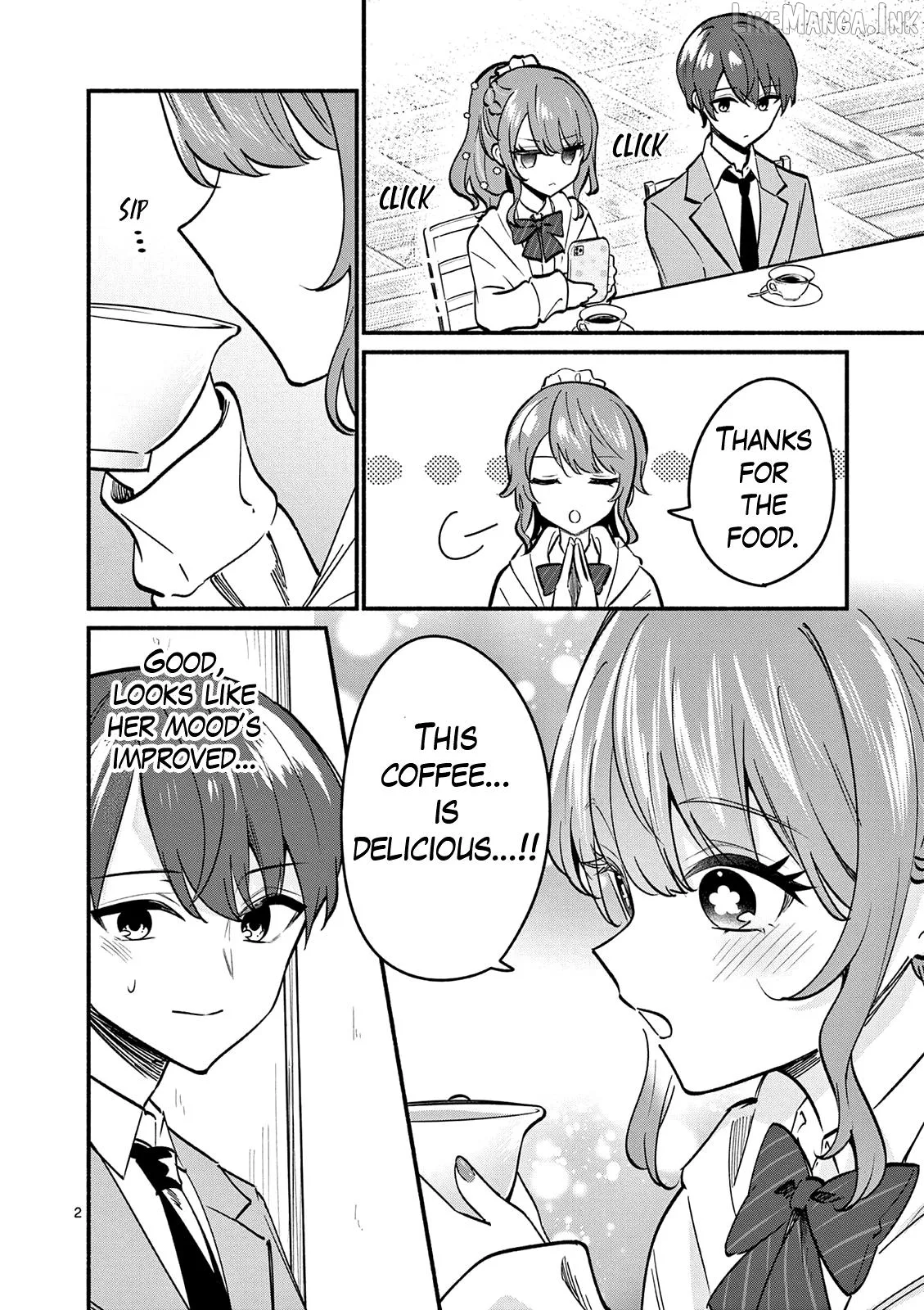 Shiotaiou no Sato-san ga Ore ni dake Amai Chapter 88 page 2