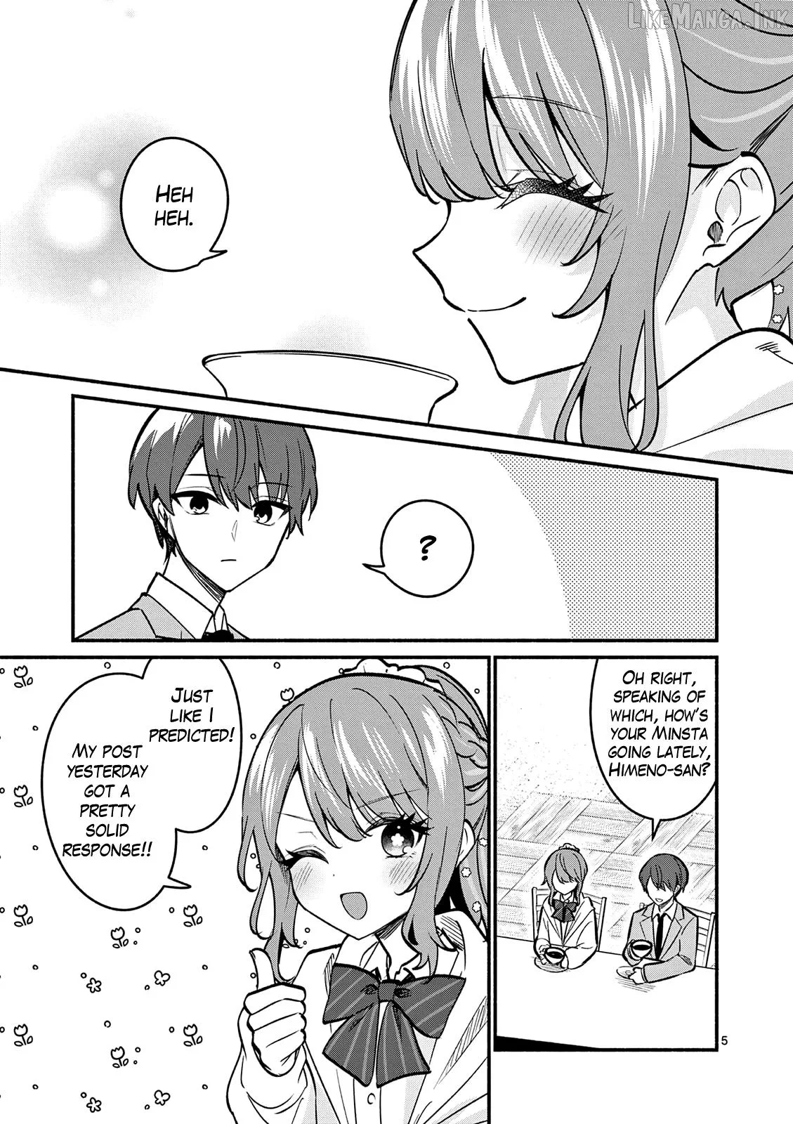 Shiotaiou no Sato-san ga Ore ni dake Amai Chapter 88 page 5