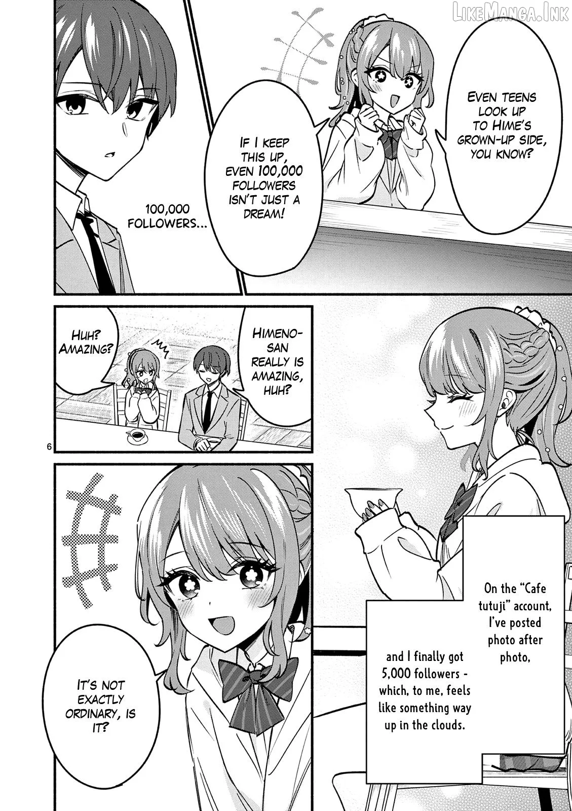 Shiotaiou no Sato-san ga Ore ni dake Amai Chapter 88 page 6