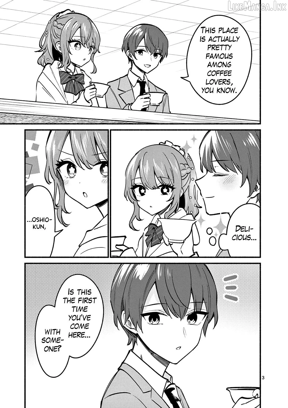 Shiotaiou no Sato-san ga Ore ni dake Amai Chapter 88 page 3