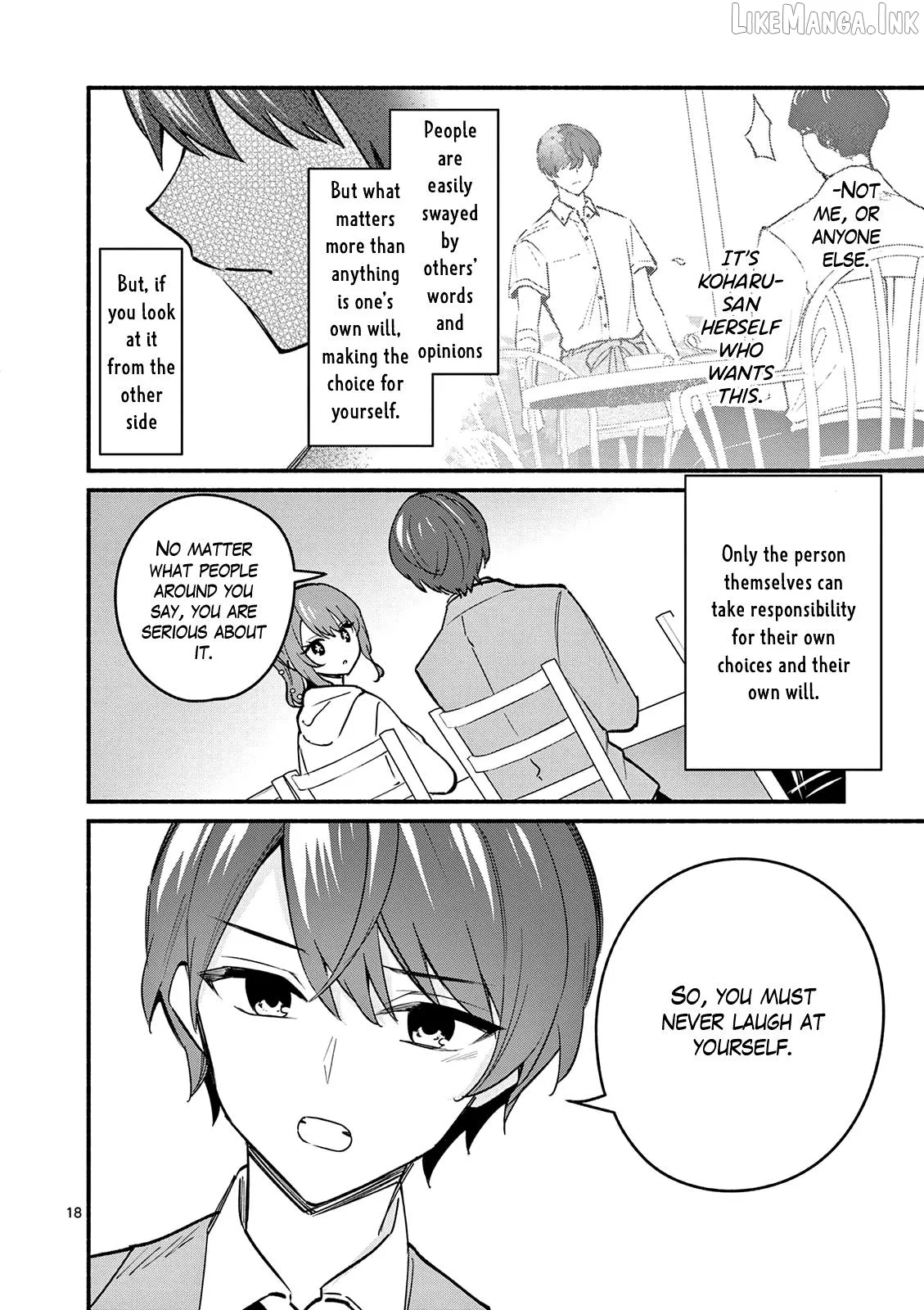 Shiotaiou no Sato-san ga Ore ni dake Amai Chapter 88 page 18