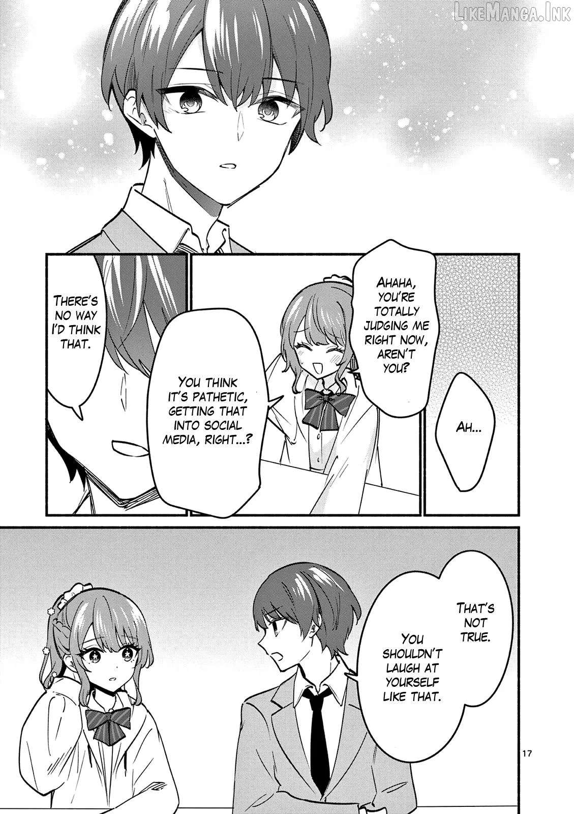Shiotaiou no Sato-san ga Ore ni dake Amai Chapter 88 page 17