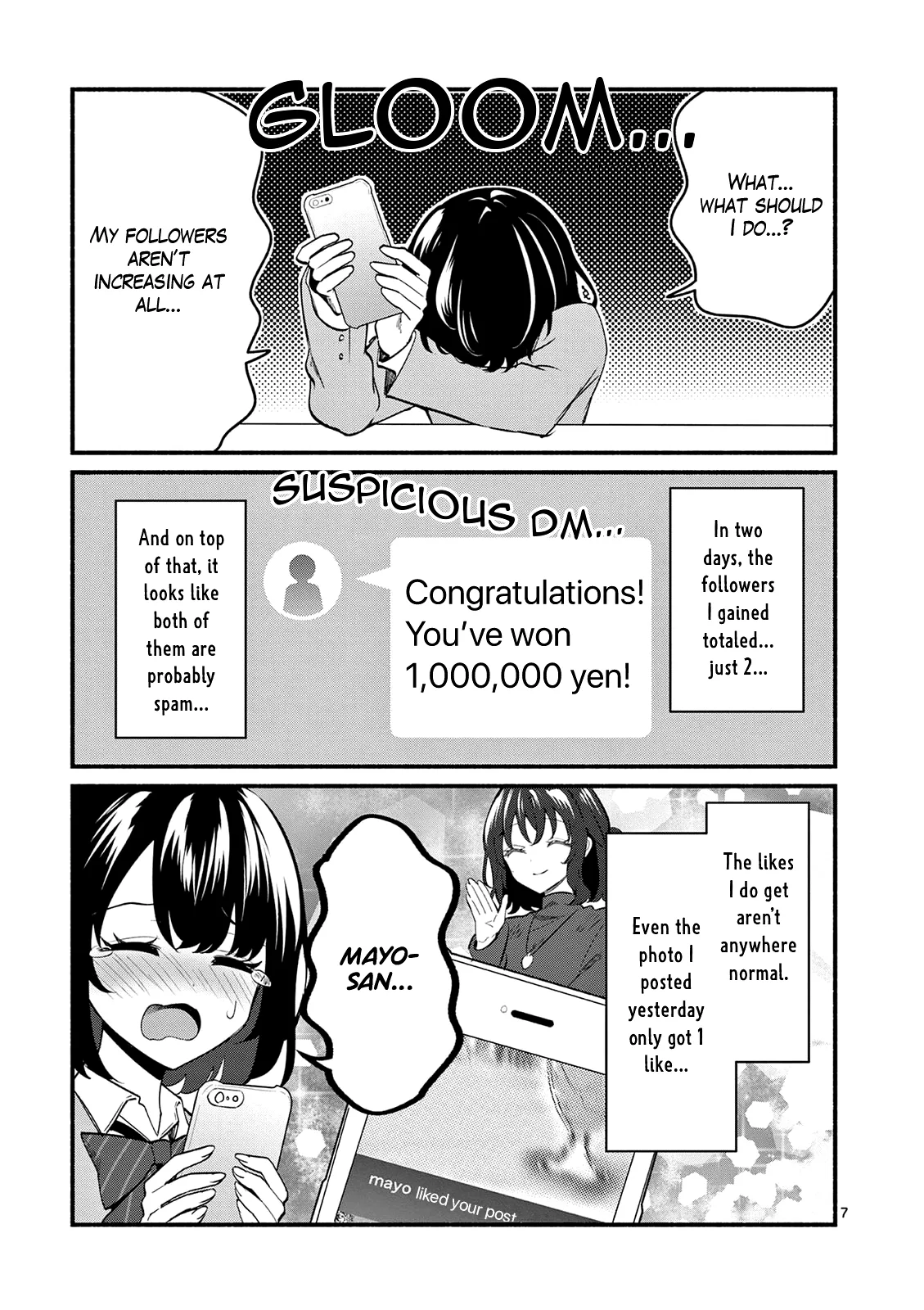 Shiotaiou no Sato-san ga Ore ni dake Amai Chapter 89 page 7