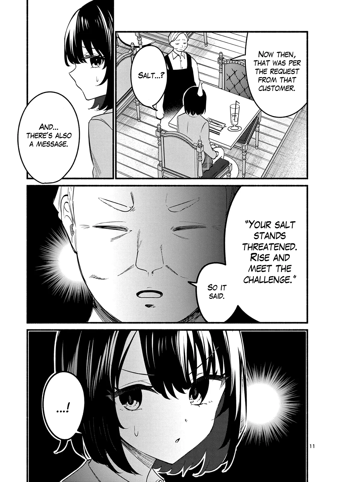 Shiotaiou no Sato-san ga Ore ni dake Amai Chapter 89 page 11