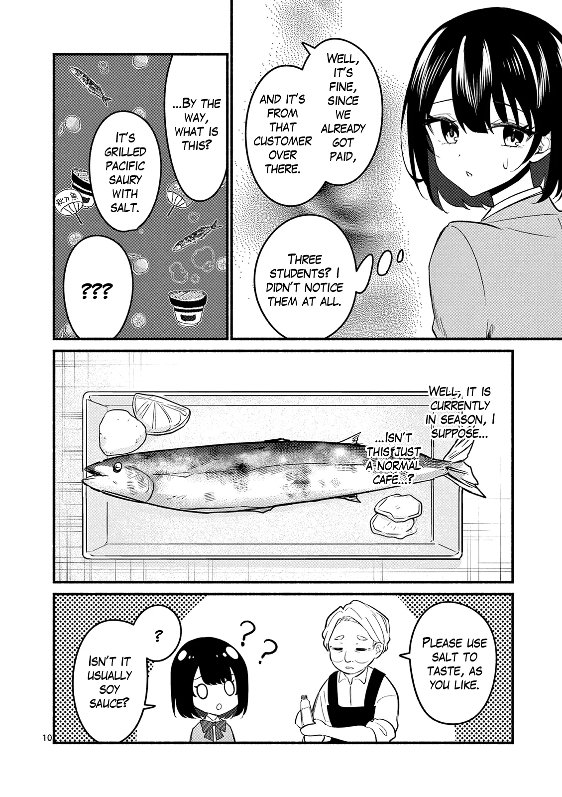 Shiotaiou no Sato-san ga Ore ni dake Amai Chapter 89 page 10