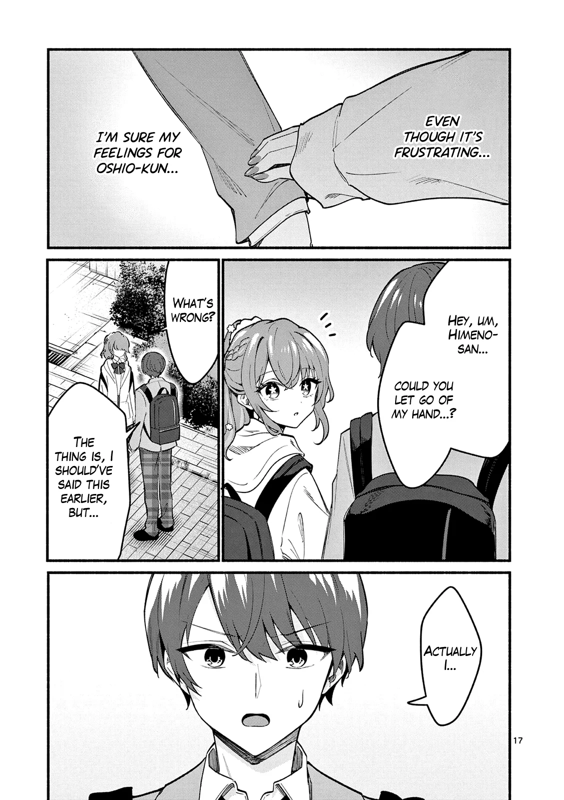 Shiotaiou no Sato-san ga Ore ni dake Amai Chapter 89 page 17