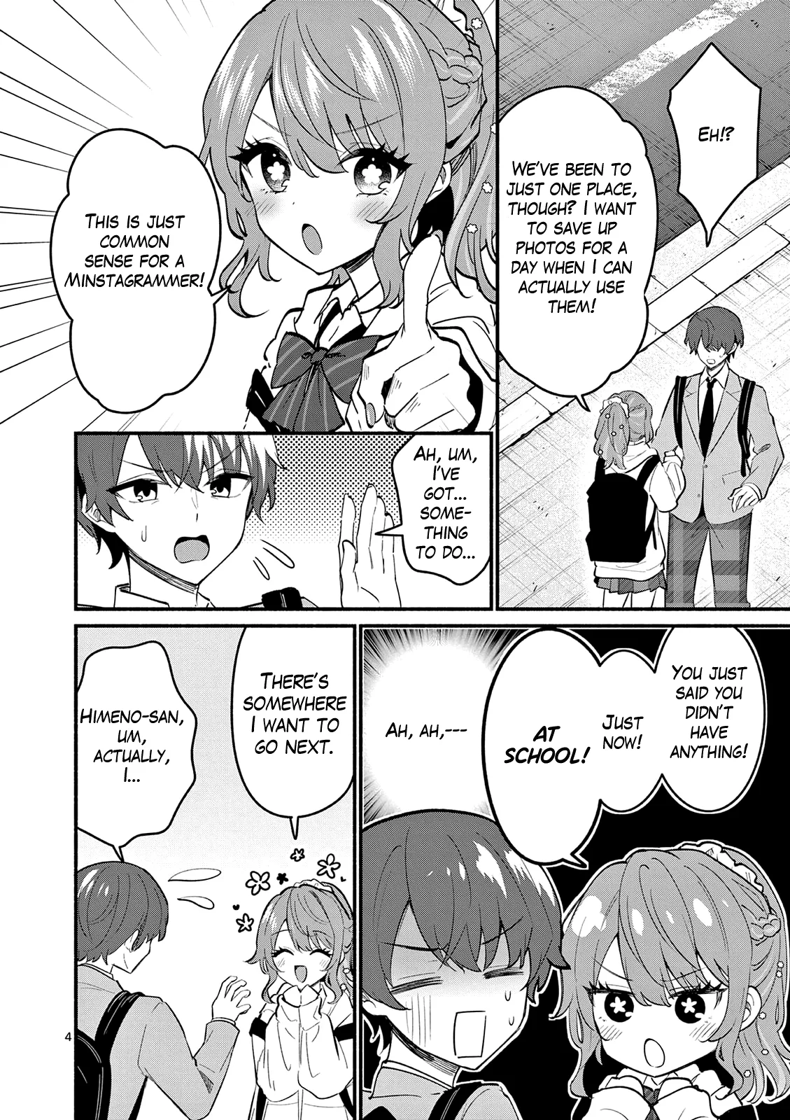 Shiotaiou no Sato-san ga Ore ni dake Amai Chapter 89 page 4