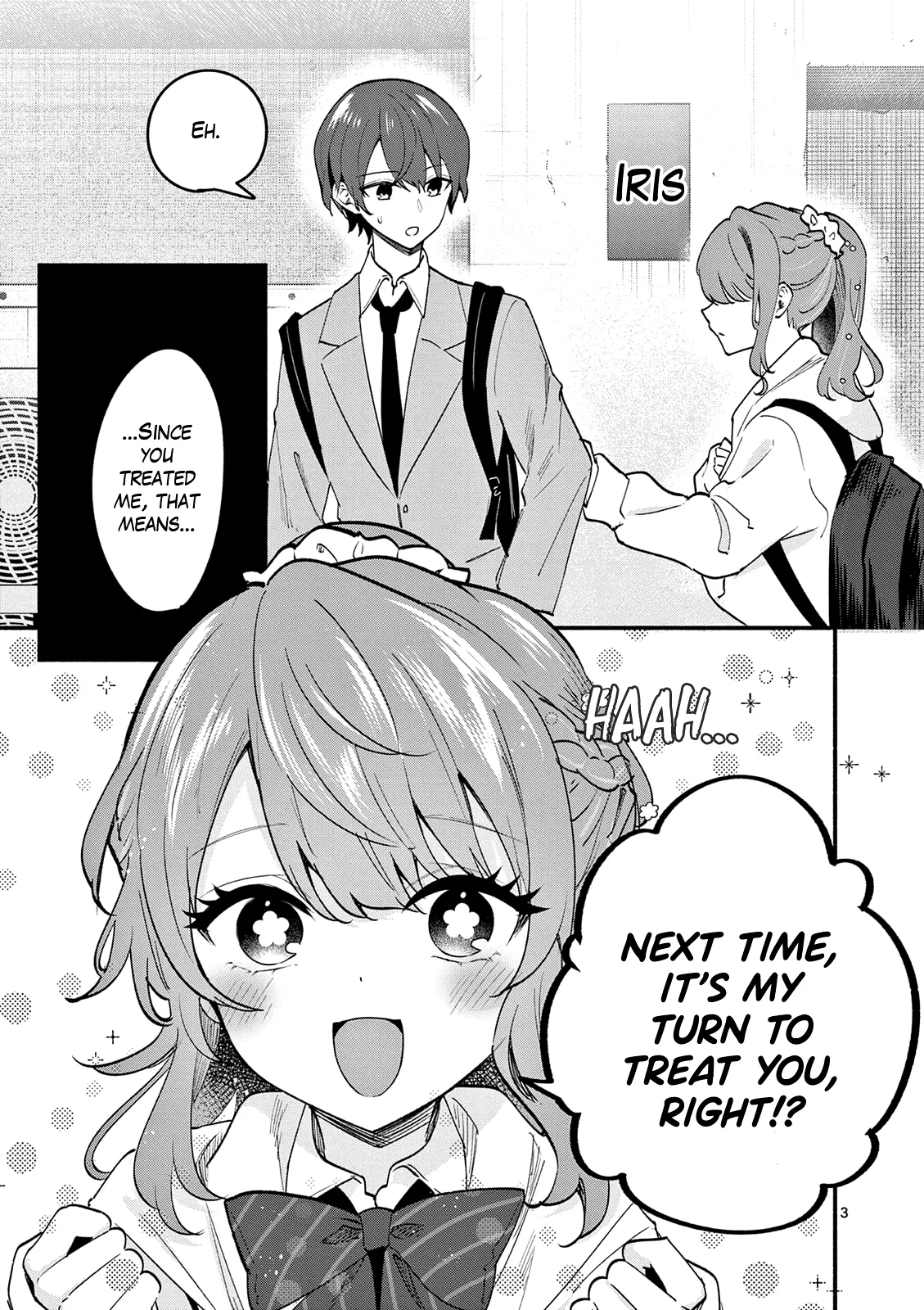 Shiotaiou no Sato-san ga Ore ni dake Amai Chapter 89 page 3