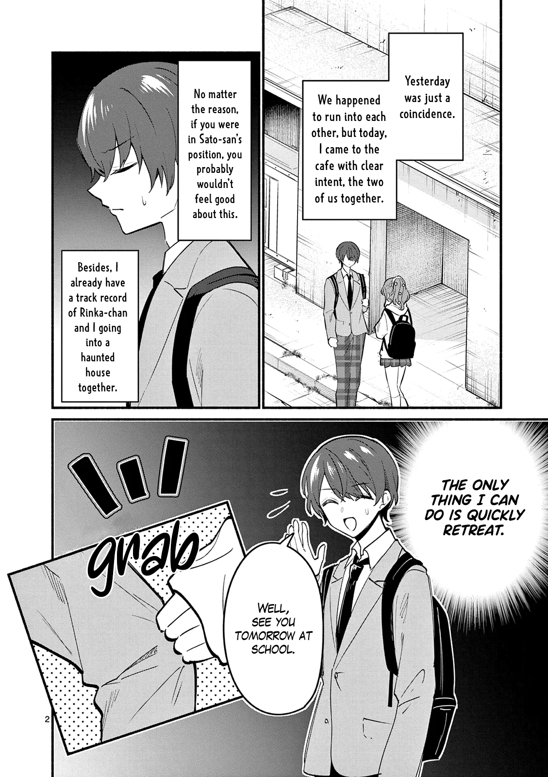 Shiotaiou no Sato-san ga Ore ni dake Amai Chapter 89 page 2