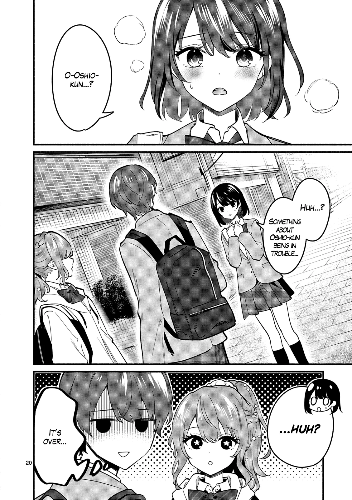 Shiotaiou no Sato-san ga Ore ni dake Amai Chapter 89 page 20