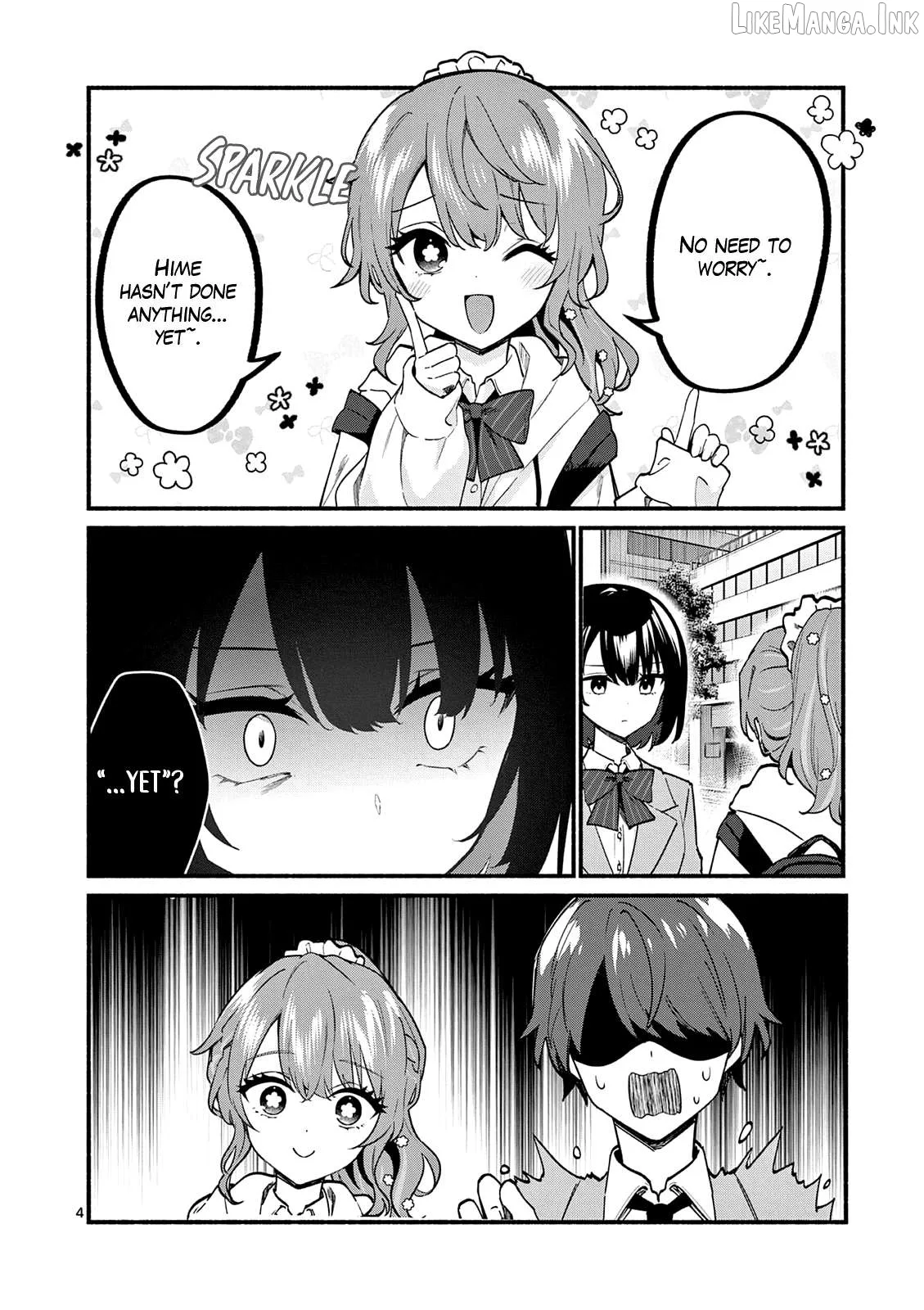 Shiotaiou no Sato-san ga Ore ni dake Amai Chapter 90 page 4