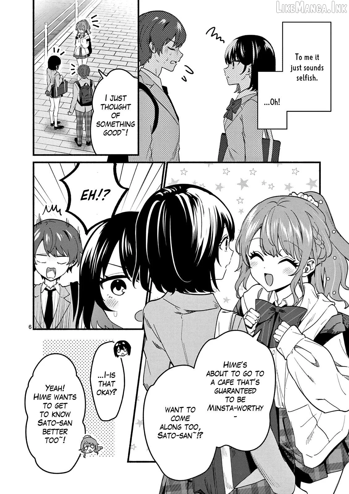 Shiotaiou no Sato-san ga Ore ni dake Amai Chapter 90 page 6