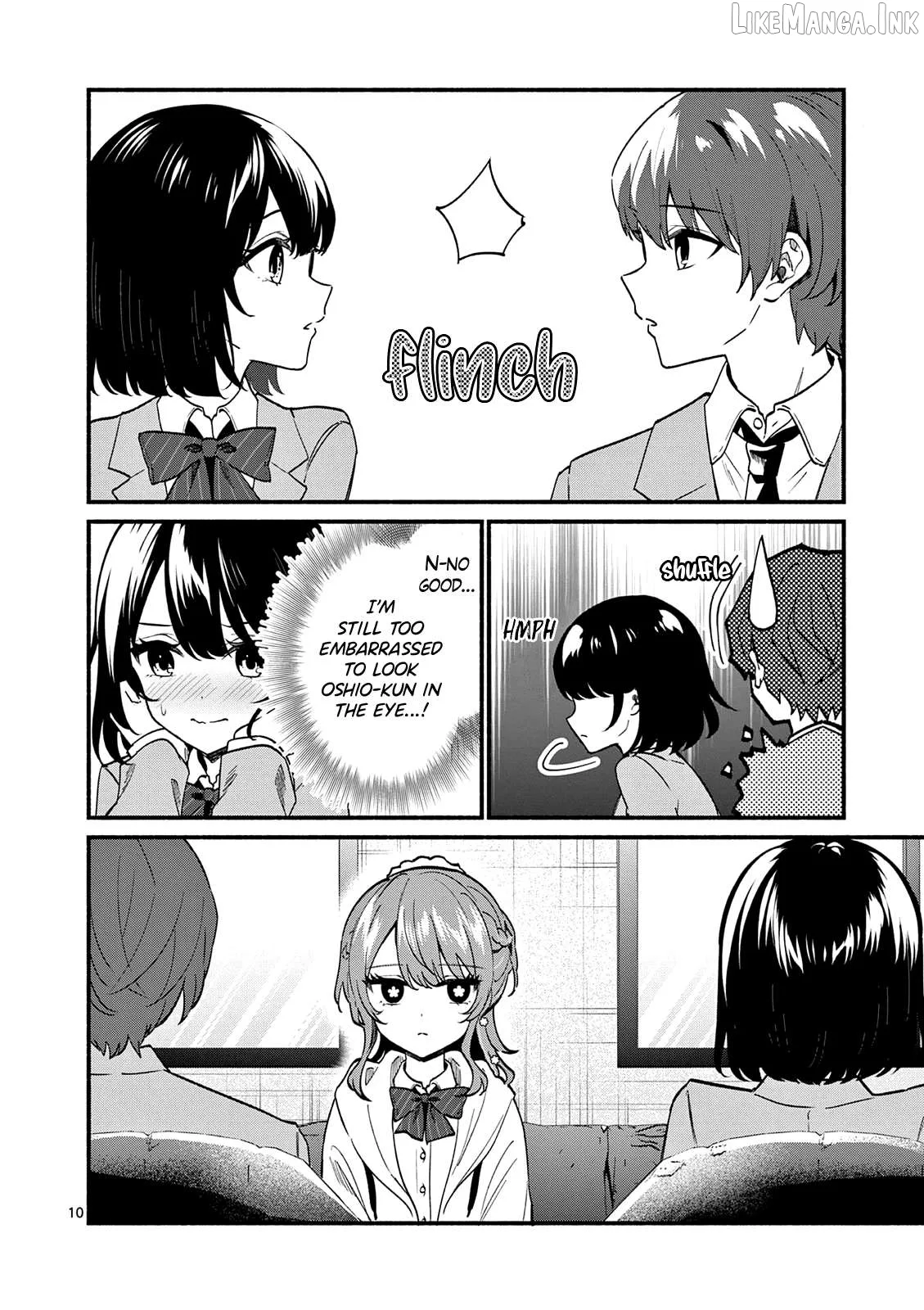 Shiotaiou no Sato-san ga Ore ni dake Amai Chapter 90 page 10