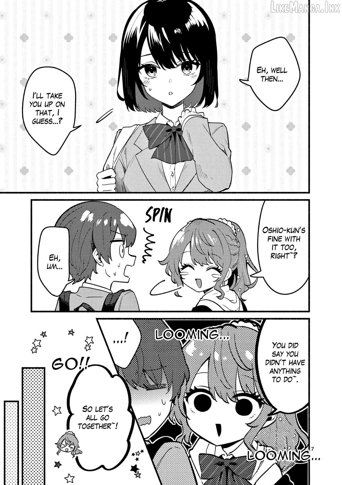 Shiotaiou no Sato-san ga Ore ni dake Amai Chapter 90 page 7