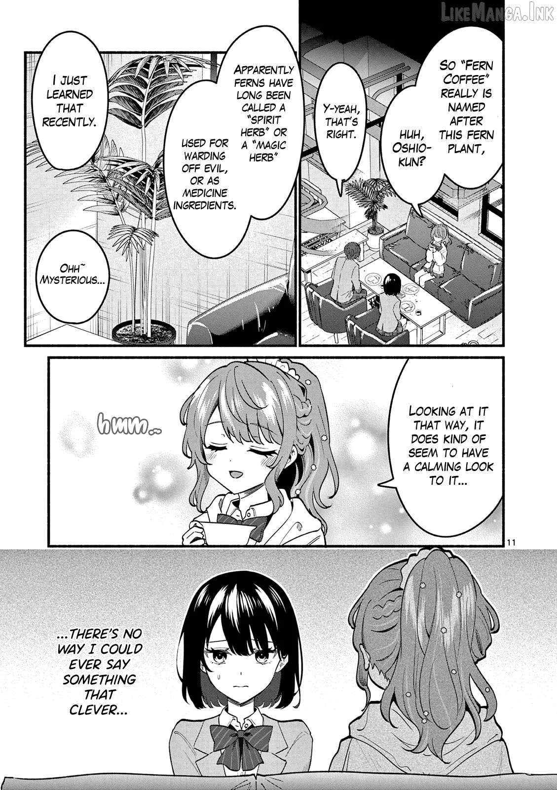 Shiotaiou no Sato-san ga Ore ni dake Amai Chapter 90 page 11