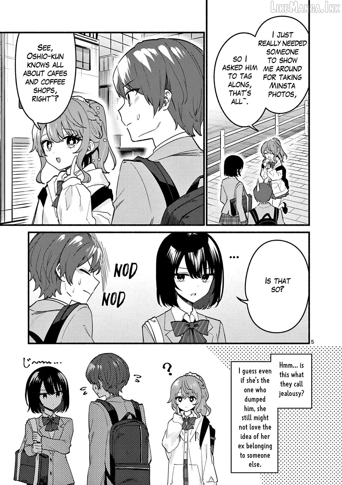Shiotaiou no Sato-san ga Ore ni dake Amai Chapter 90 page 5