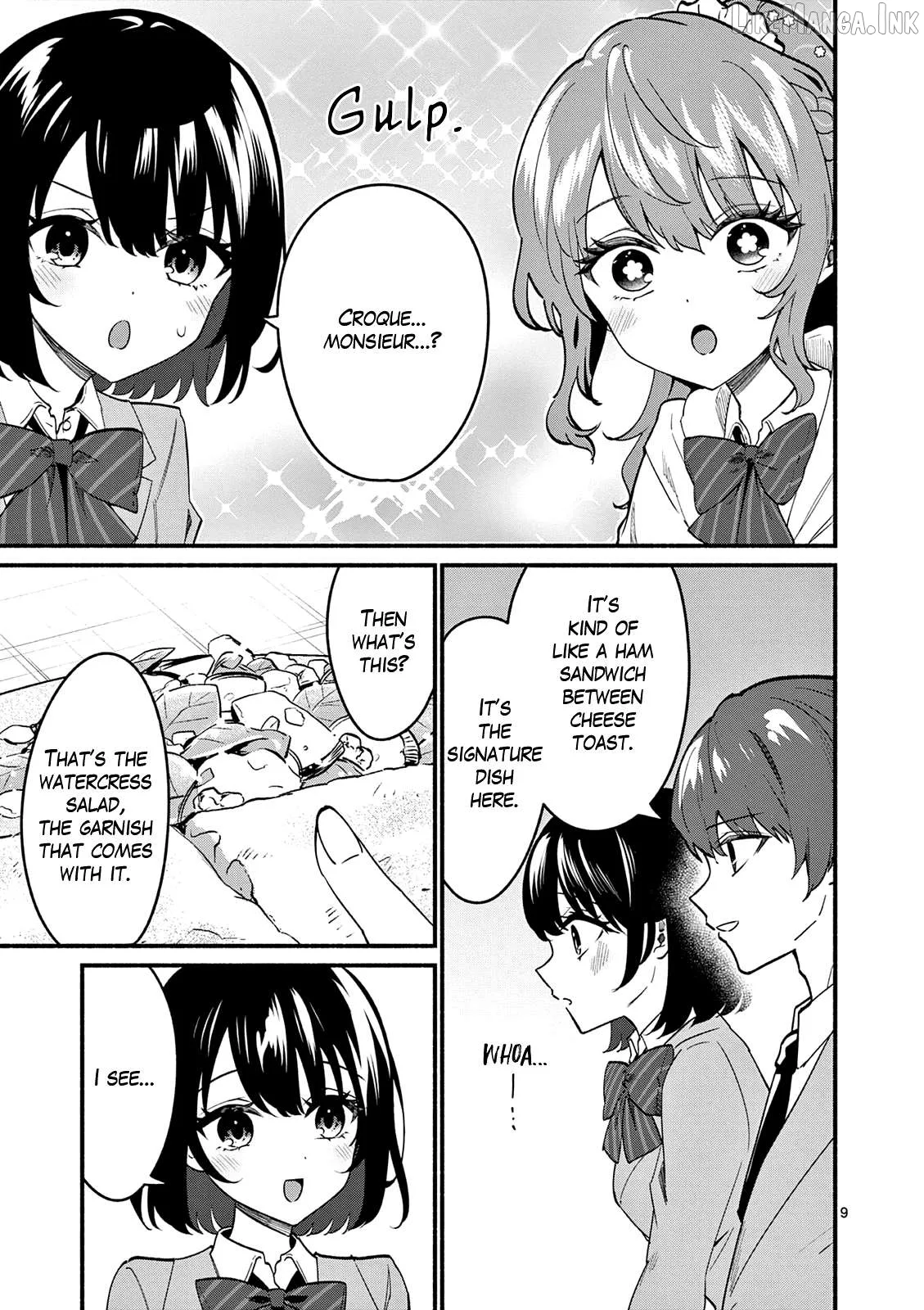 Shiotaiou no Sato-san ga Ore ni dake Amai Chapter 90 page 9