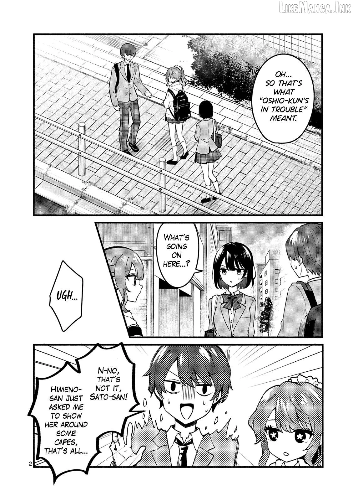 Shiotaiou no Sato-san ga Ore ni dake Amai Chapter 90 page 2