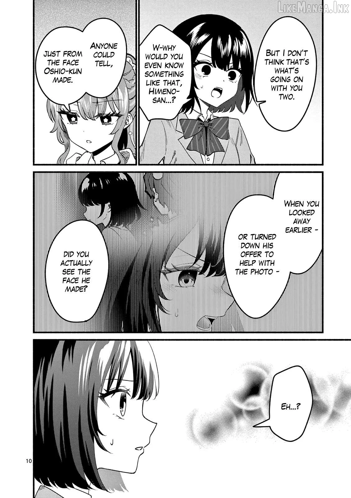 Shiotaiou no Sato-san ga Ore ni dake Amai Chapter 91 page 10