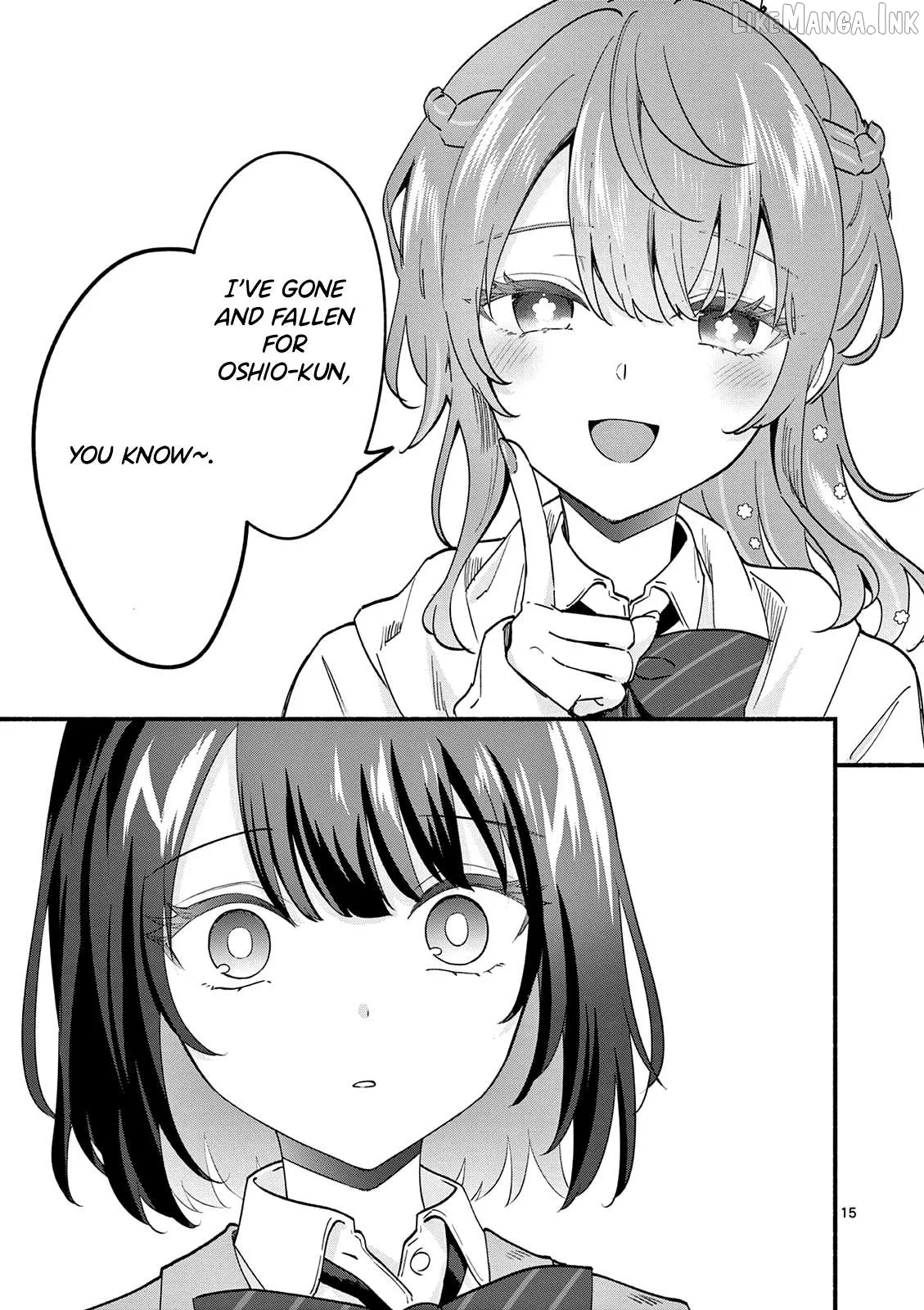 Shiotaiou no Sato-san ga Ore ni dake Amai Chapter 91 page 15