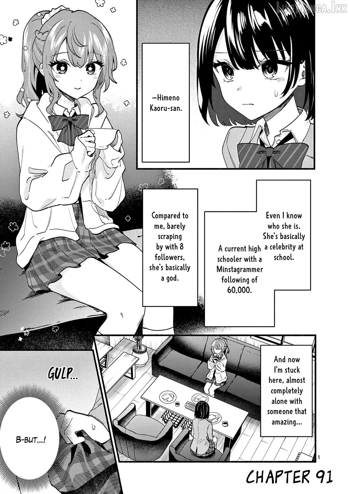 Shiotaiou no Sato-san ga Ore ni dake Amai Chapter 91 page 1