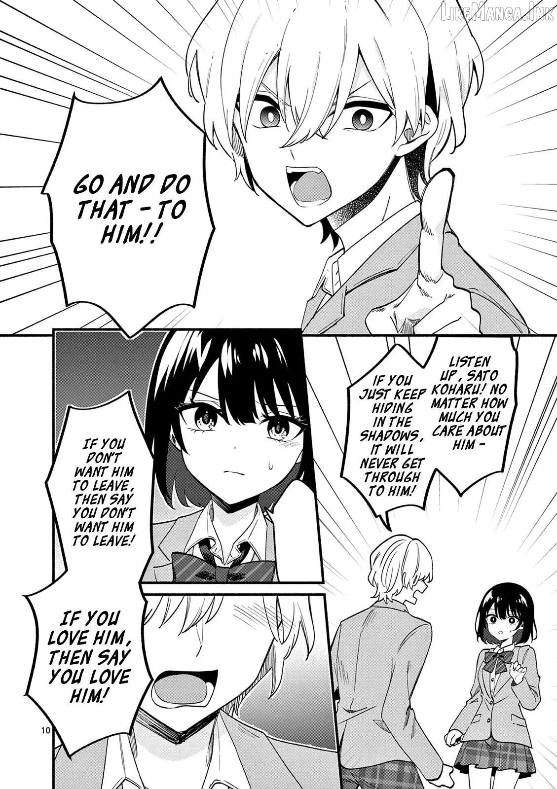 Shiotaiou no Sato-san ga Ore ni dake Amai Chapter 92 page 10