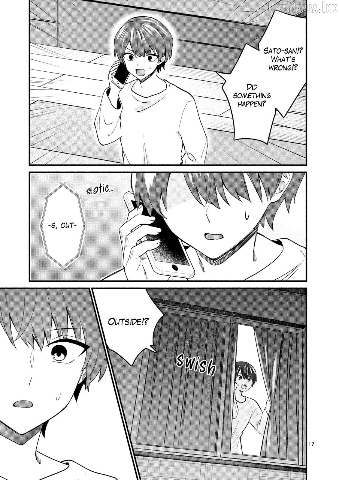 Shiotaiou no Sato-san ga Ore ni dake Amai Chapter 92 page 17