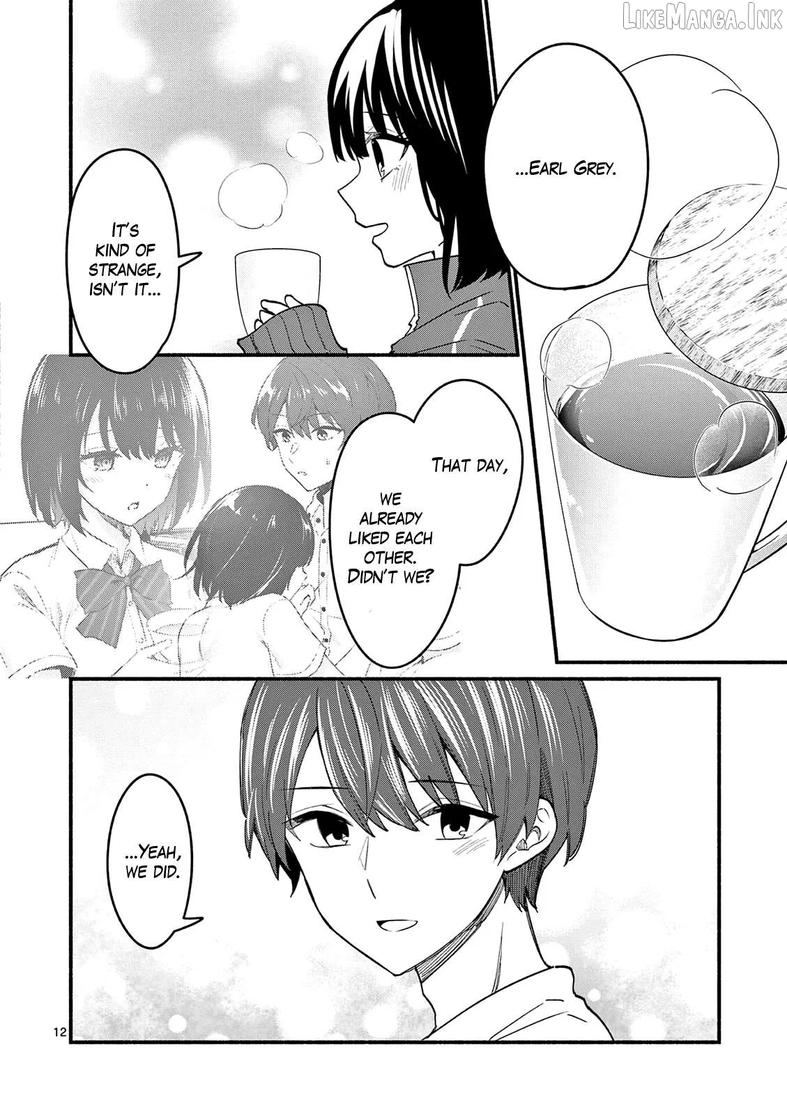 Shiotaiou no Sato-san ga Ore ni dake Amai Chapter 93 page 12