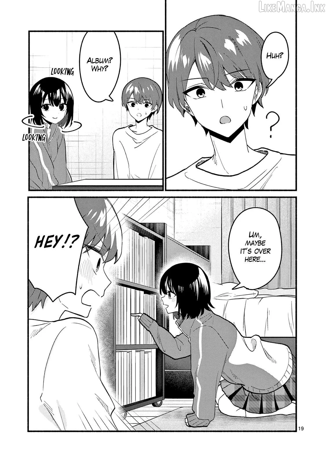 Shiotaiou no Sato-san ga Ore ni dake Amai Chapter 93 page 19