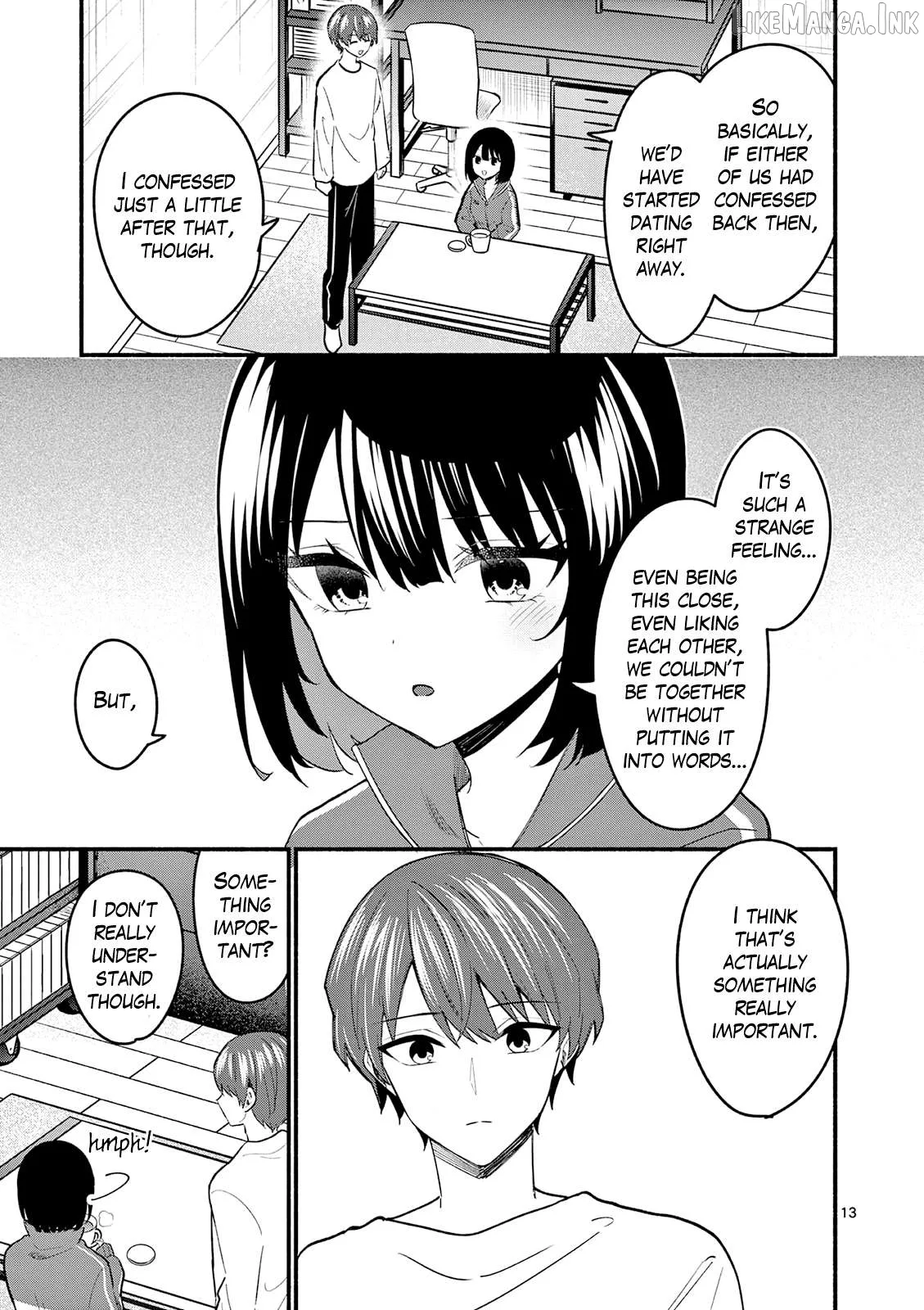 Shiotaiou no Sato-san ga Ore ni dake Amai Chapter 93 page 13