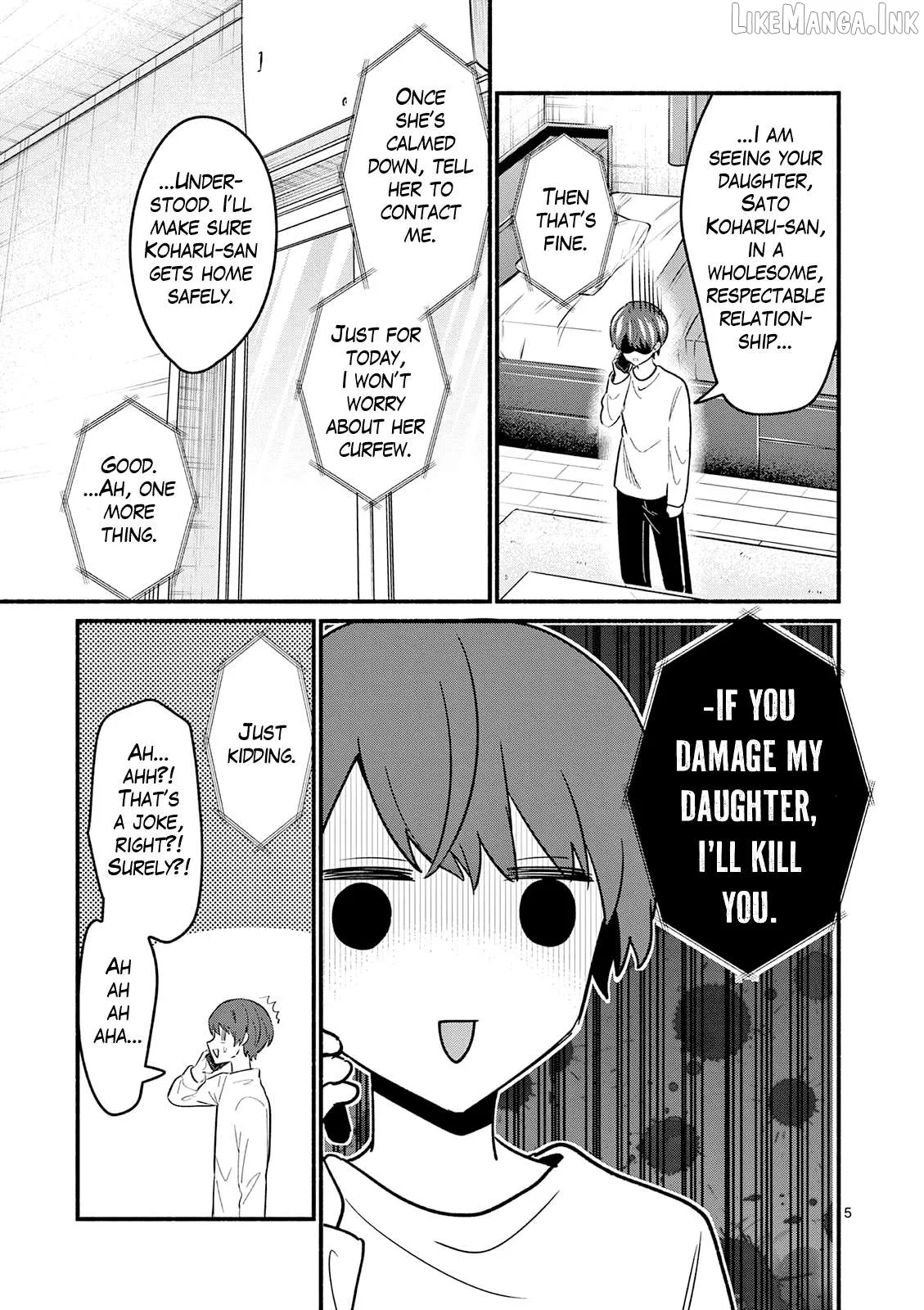 Shiotaiou no Sato-san ga Ore ni dake Amai Chapter 93 page 5